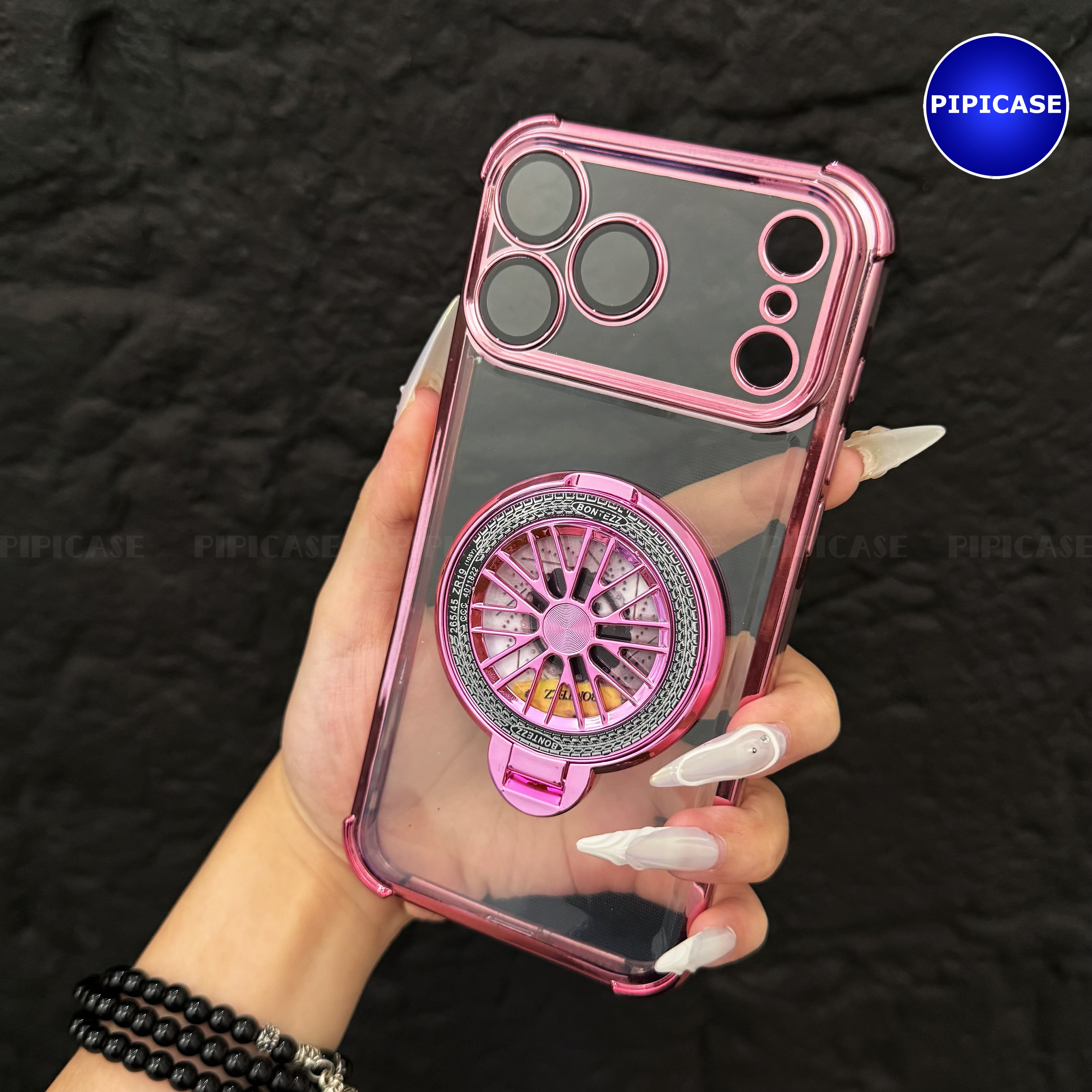Ốp Lưng iPhone 17 Pro Max - AB - Hồng