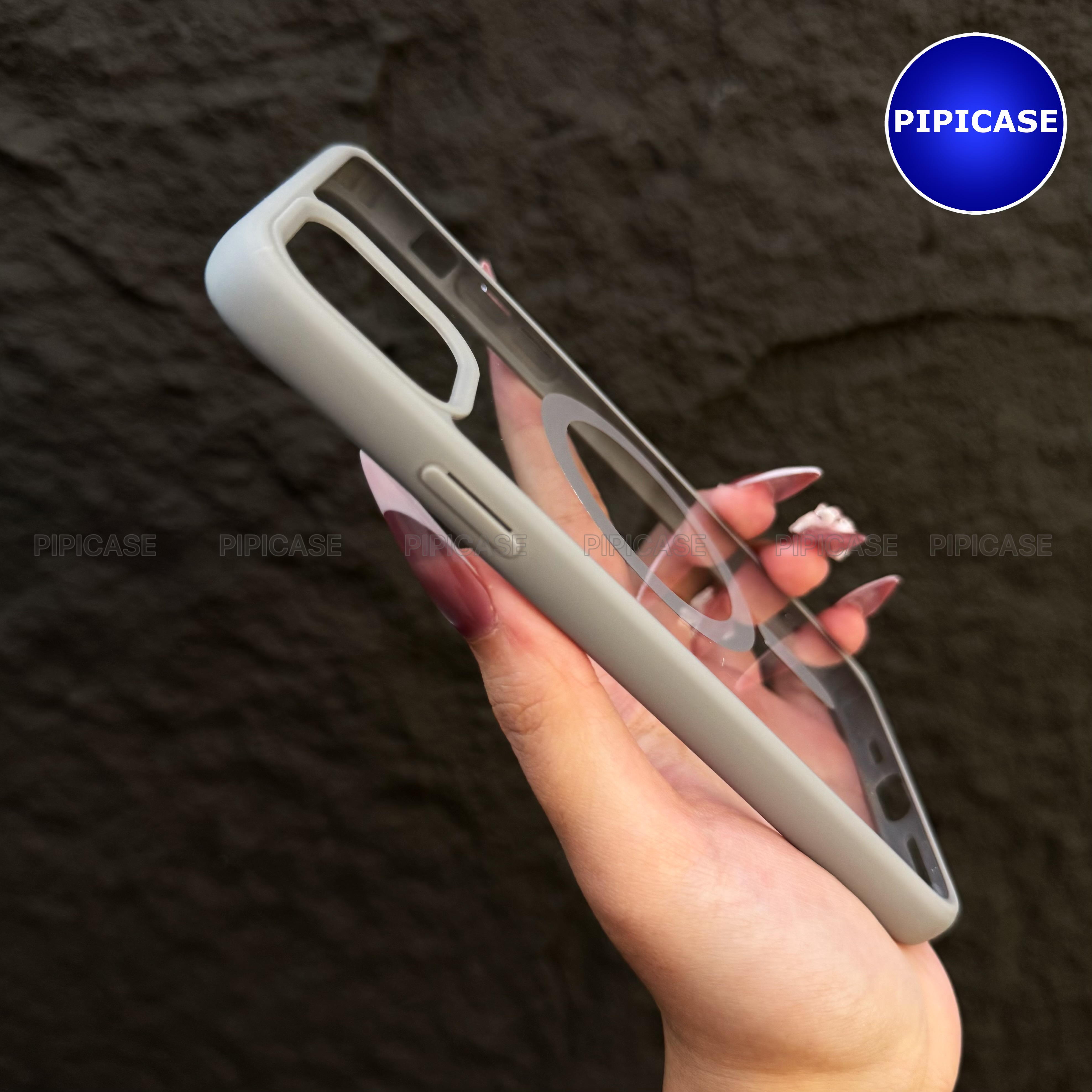 Ốp Lưng iPhone 11 Pro Max - Chic - Xám_thumbnail_2