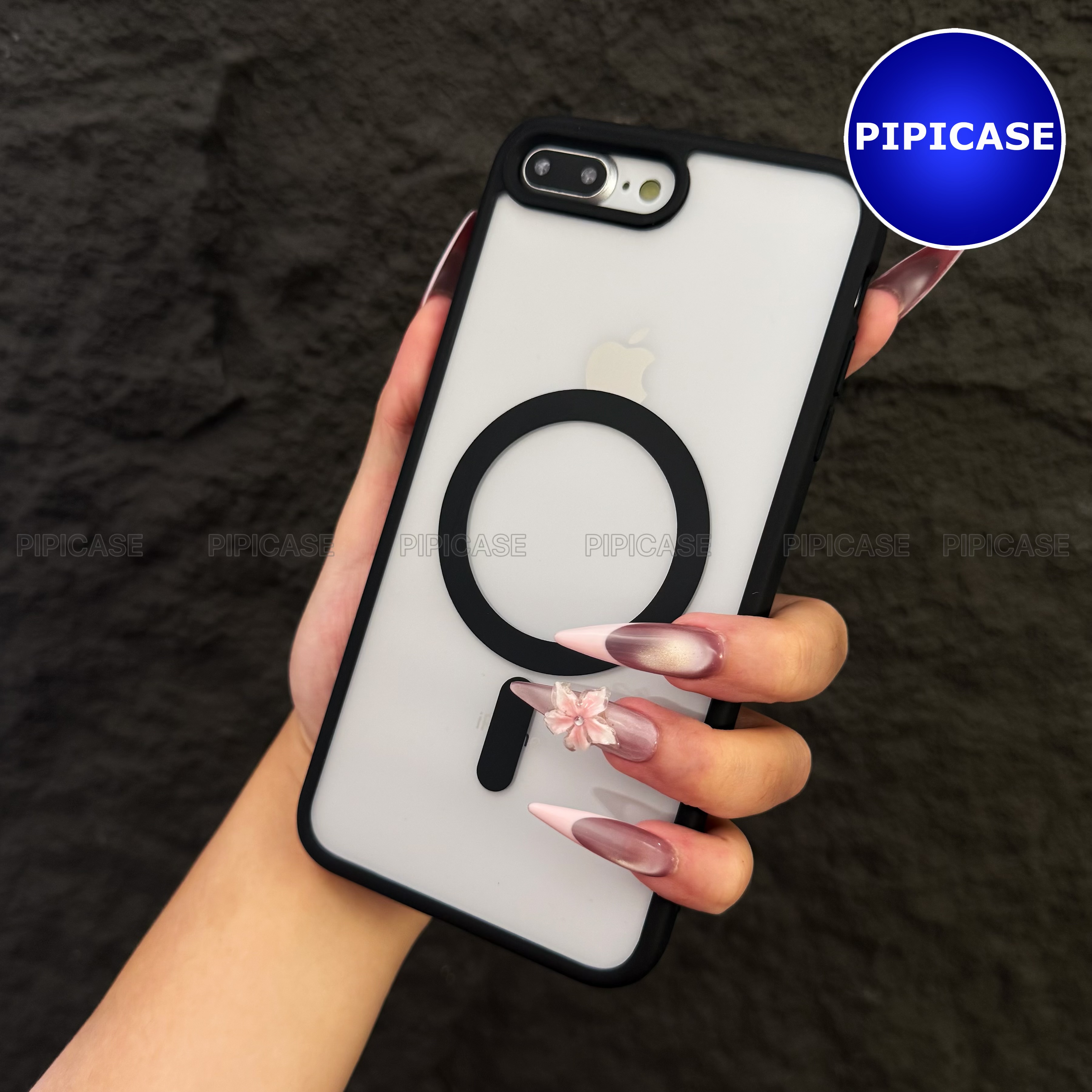 Ốp Lưng iPhone 7 Plus / 8 Plus - Chic - Đen_thumbnail_6