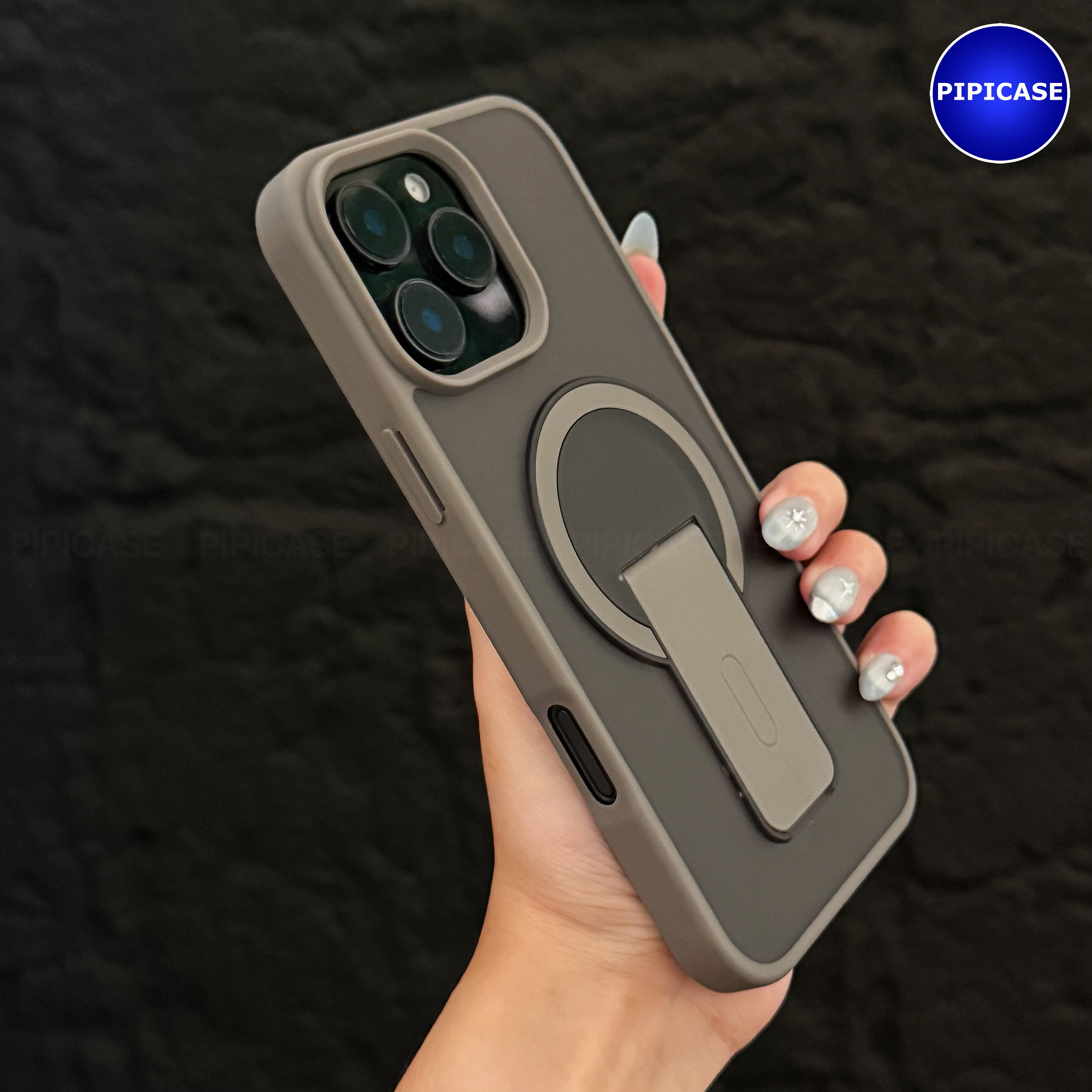 Ốp Lưng iPhone 16 Pro Max - Quin - Xám_thumbnail_22