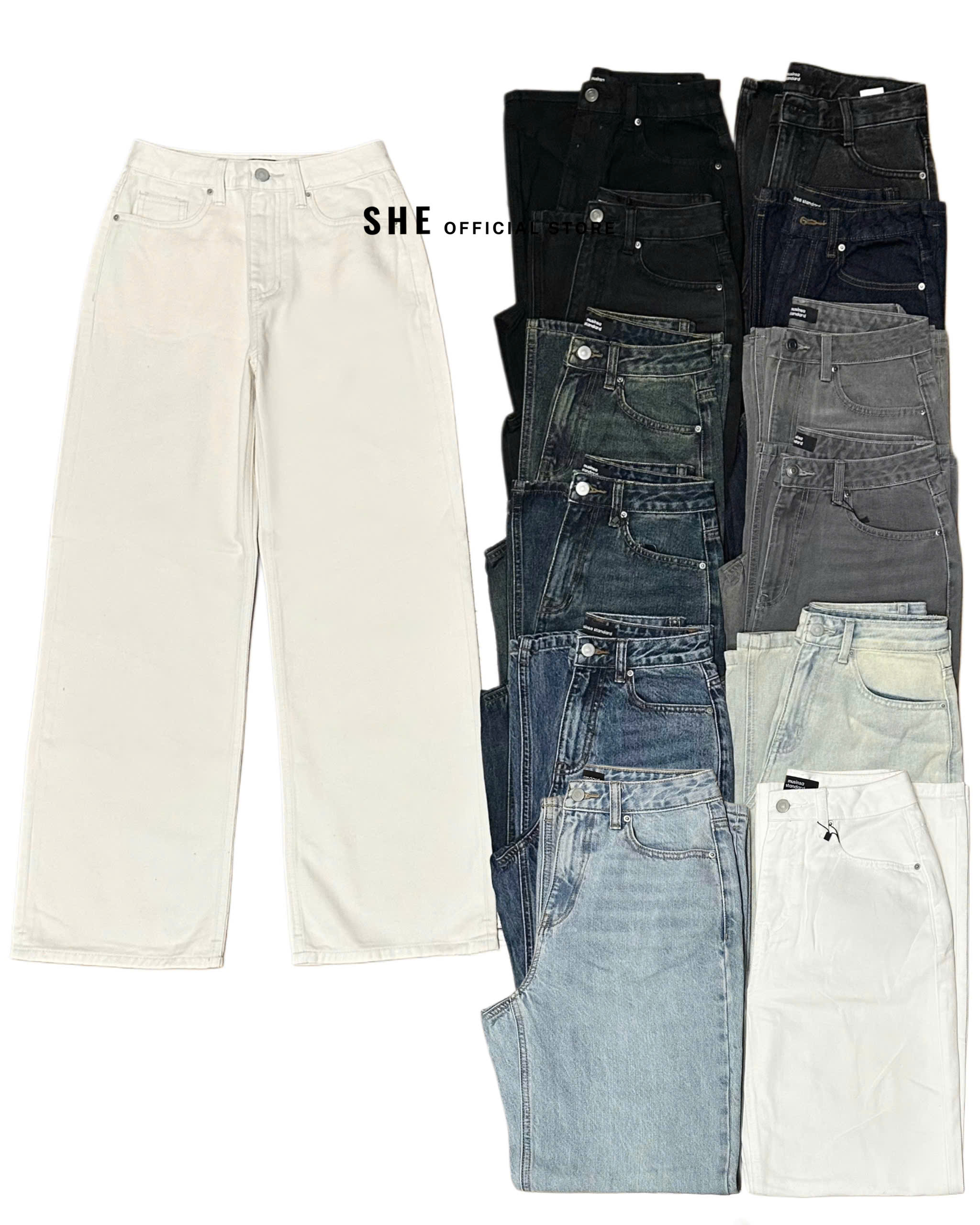 I221 QUẦN JEANS DÀI NM
