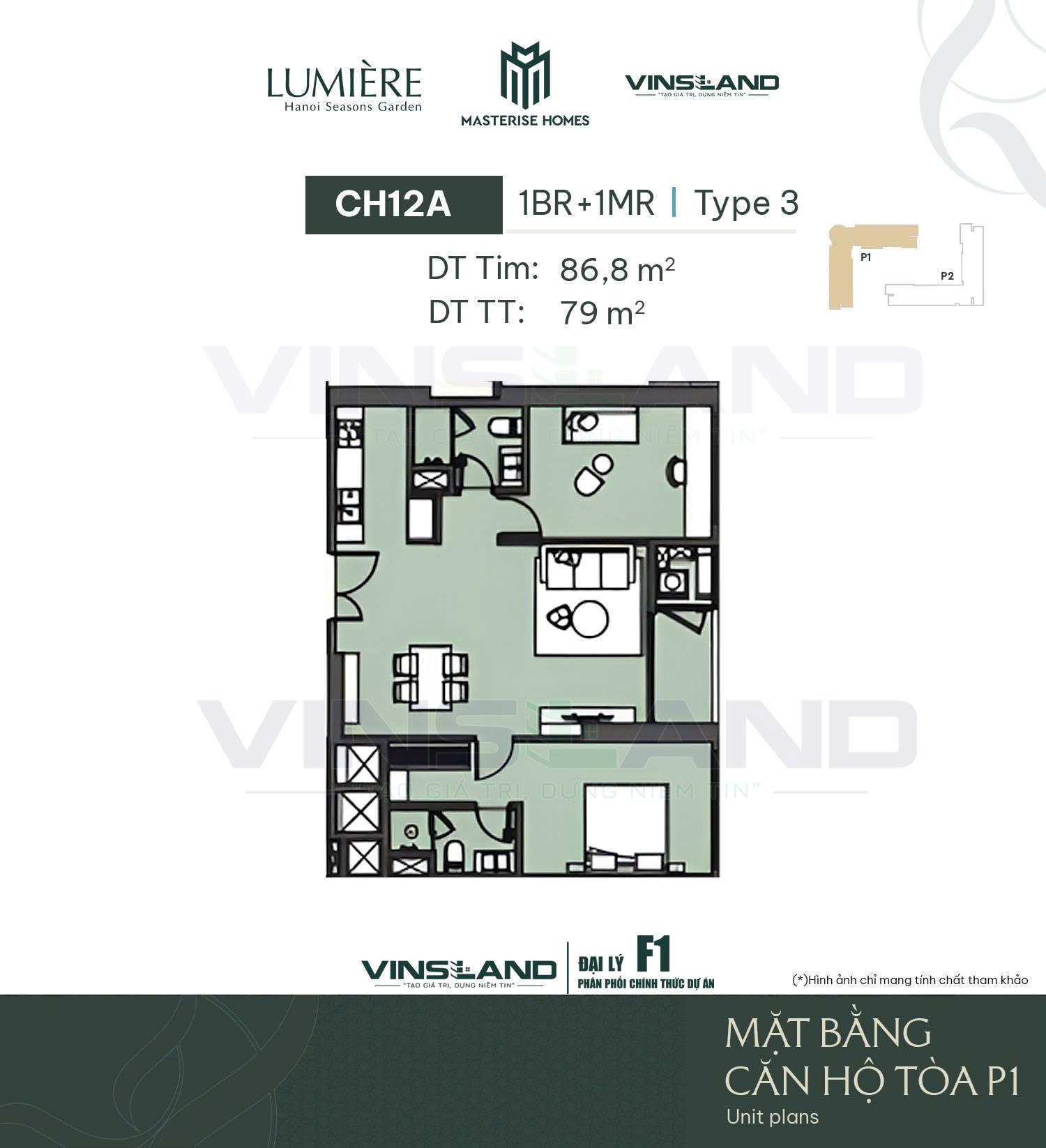 12A 1Br+1Mr 79m2
