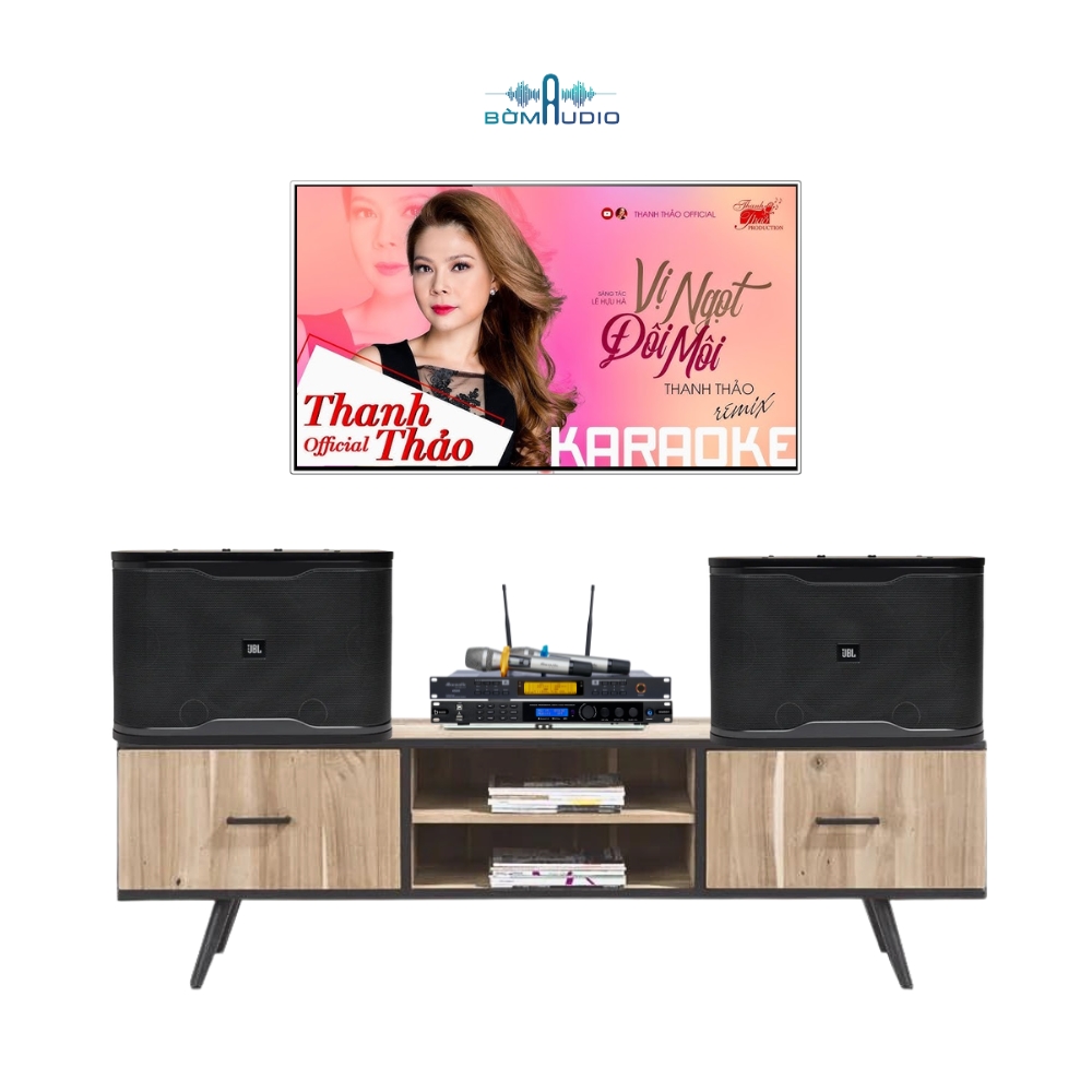 Combo Vang số DBACOUSTIC D500P + Micro DBACOUSTIC DB450II V2 + Loa Karaoke JBL RM 210 + B428_thumbnail_0
