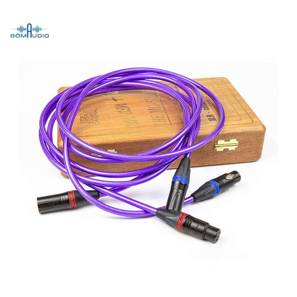 Dây Loa VAN DEN HUL MC SILVER IT MKII BALANCED XLR (1M)