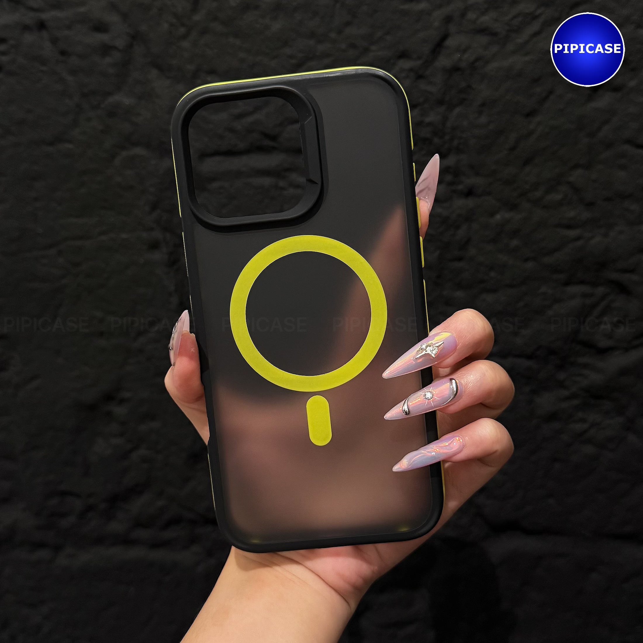 Ốp Lưng iPhone 15 Pro Max - Map - Vàng_thumbnail_2