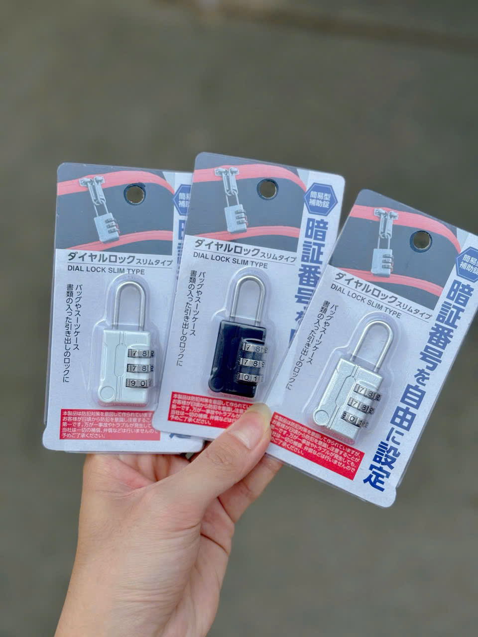 SET 2 Khóa số Vali Dial Lock Nhật Bản_thumbnail_2