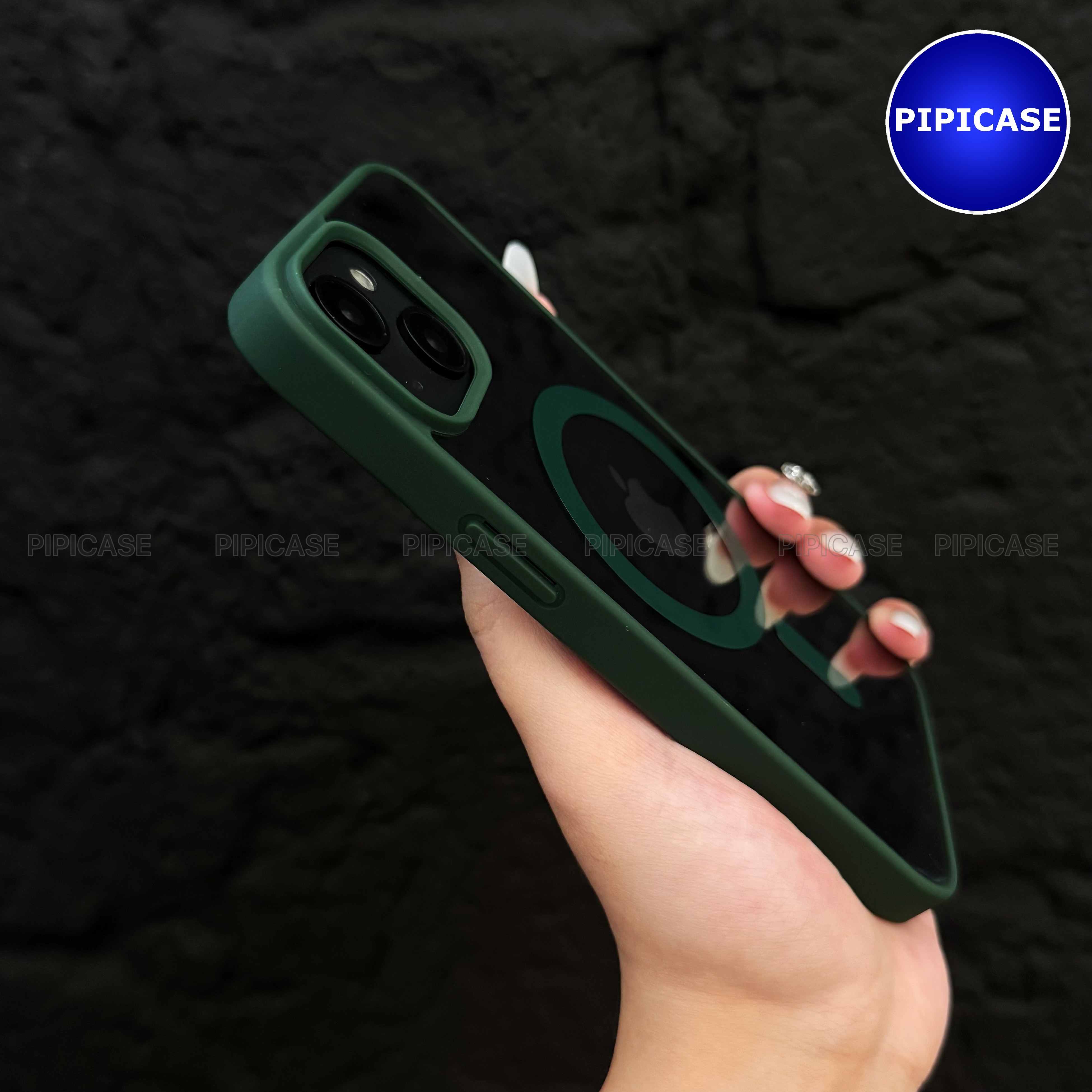 Ốp Lưng iPhone 15 Plus - Chic - Xanh Lá_thumbnail_2