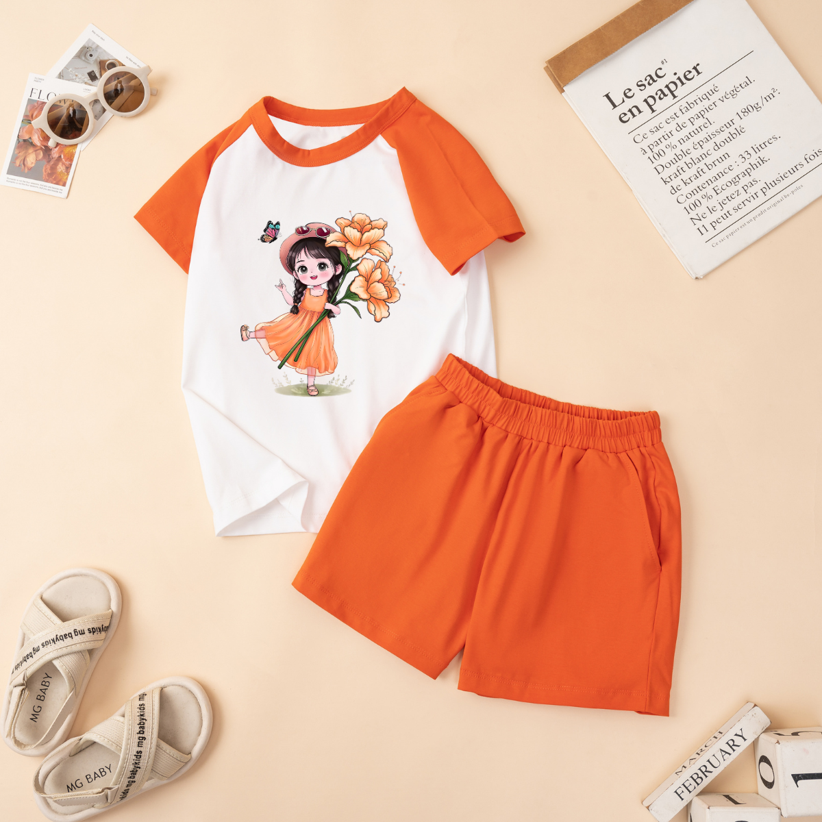 Set bộ bé gái in hình bé gái cute - Loza Kids BD014_thumbnail_6