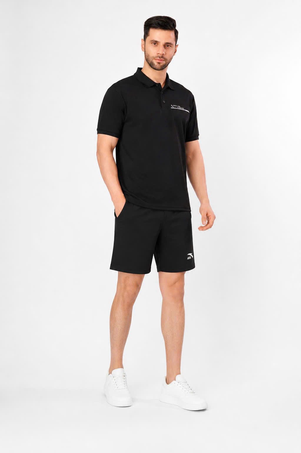 E616 BỘ POLO NAM + SHORT ANTA 3 MÀU