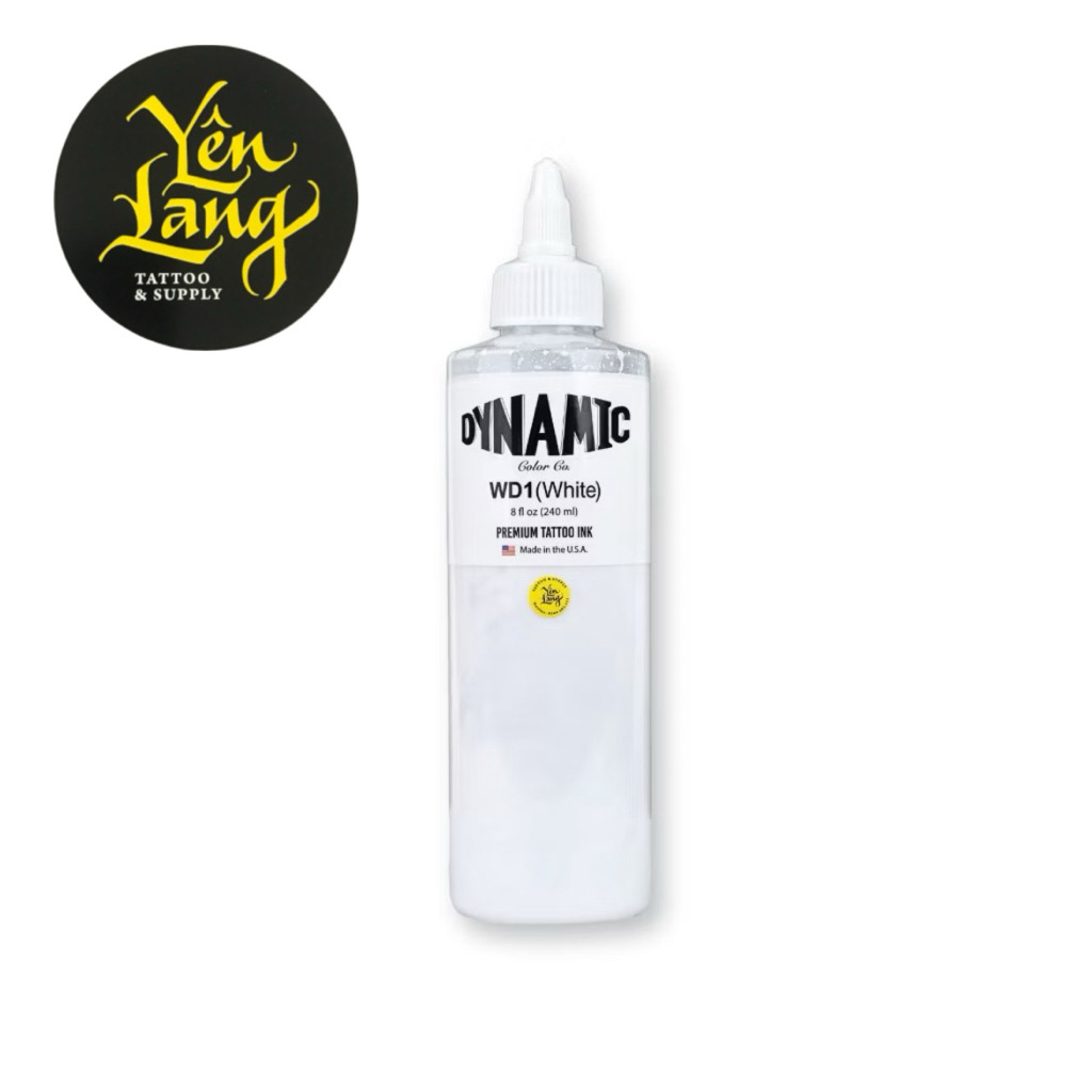 Mực trắng Dynamic WD1 - White (8oz)_thumbnail_4