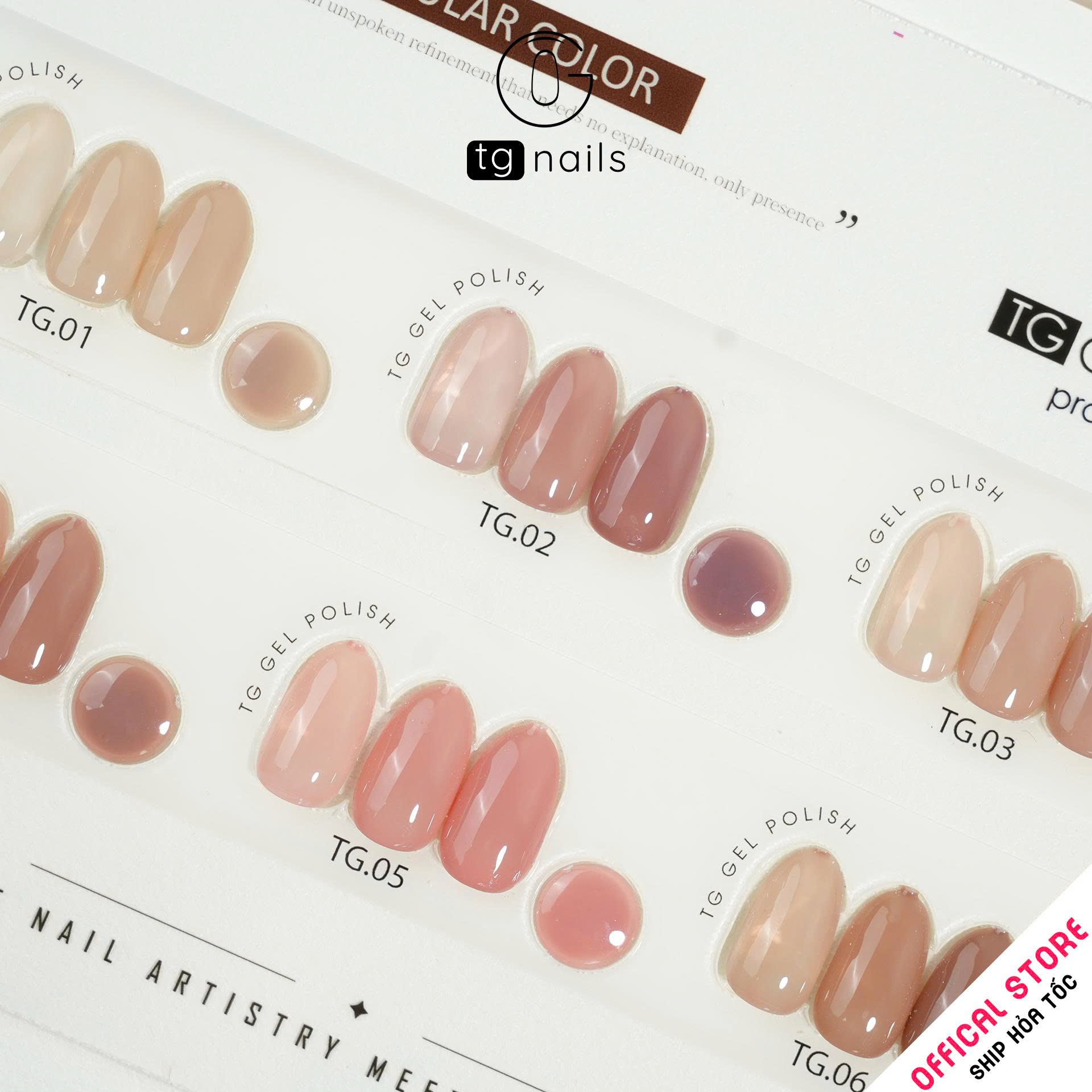 ComBo 6 màu Thạch Nâu TG nails_thumbnail_4