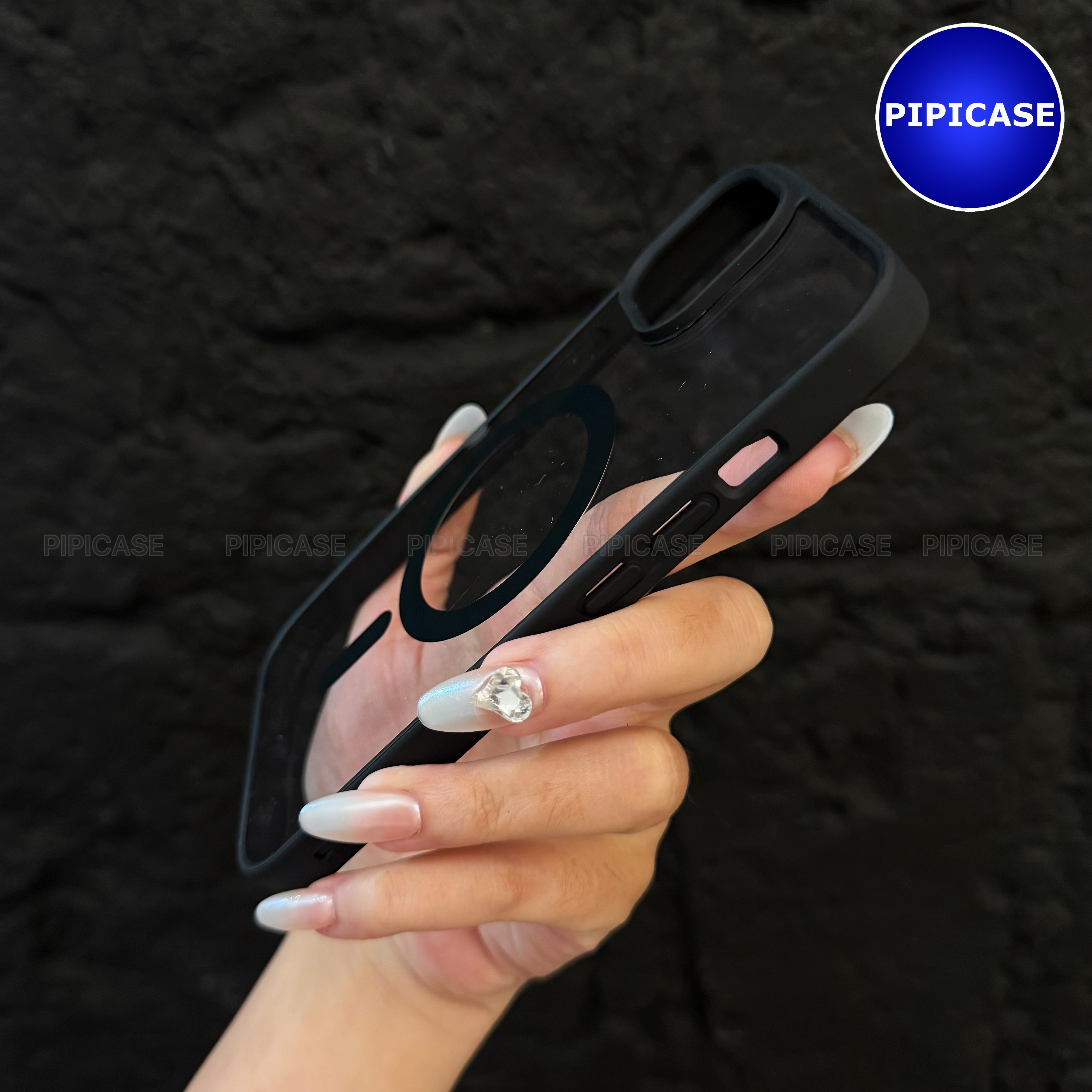 Ốp Lưng iPhone 15 - Chic - Đen_thumbnail_5