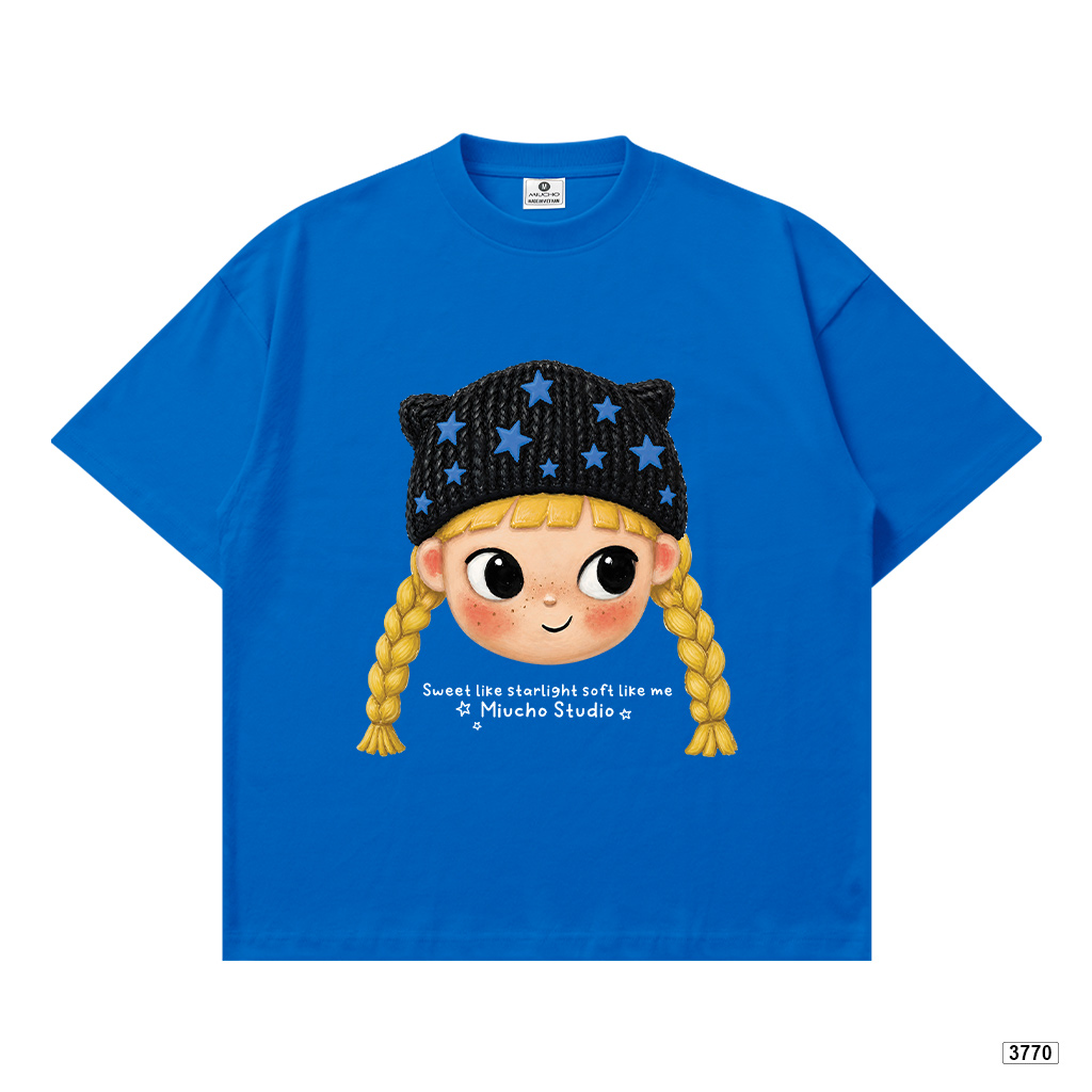 Áo thun boxy nữ Cartoon Girl đáng yêu Miucho 3770_thumbnail_16