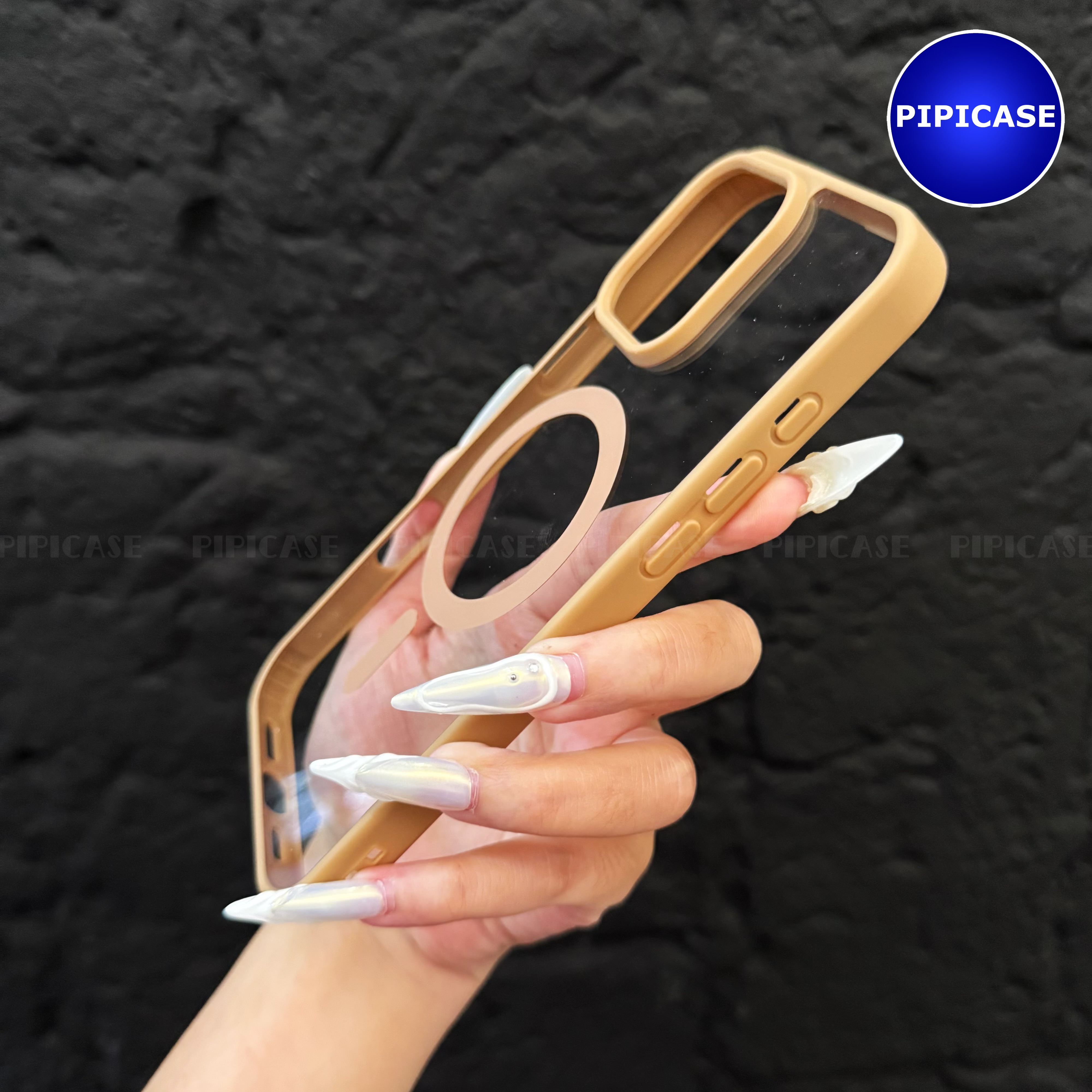 Ốp Lưng iPhone 16 Pro - Chic - Nâu Nhạt_thumbnail_15