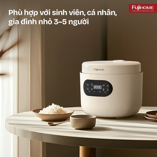Nồi cơm điện Fujihome Inox LowSugar RC12LS_thumbnail_9