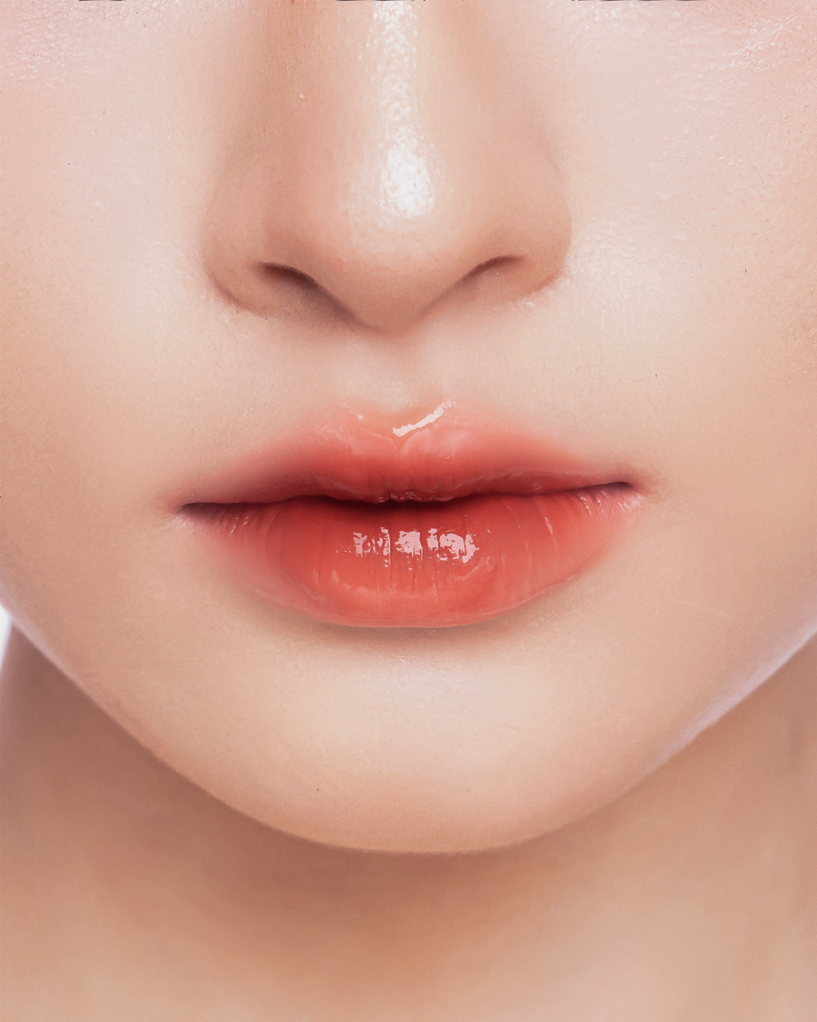 G04 Bigbang - Son bóng màu đỏ nâu Trendy Beauty Lip Gloss Silver Shot