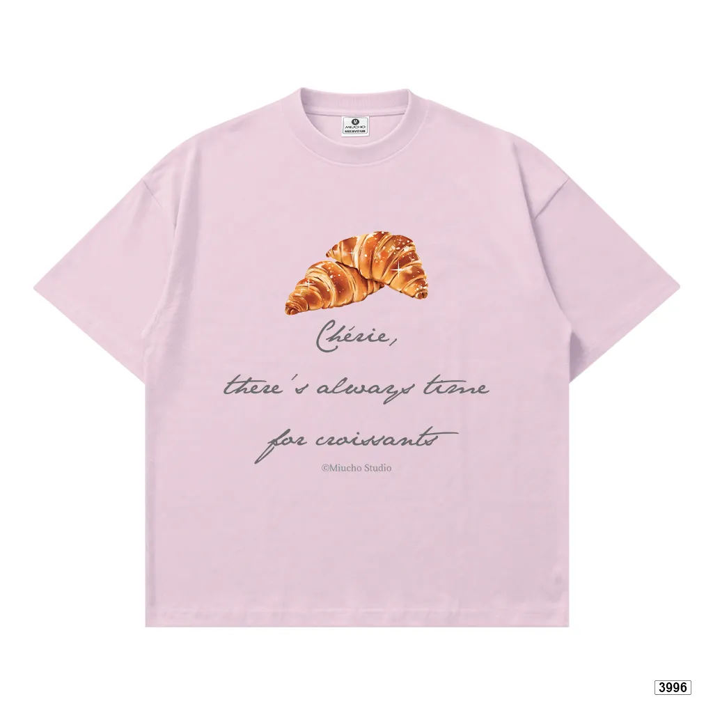 Áo thun boxy nữ in graphic Croissant đáng yêu Miucho 3996_thumbnail_18