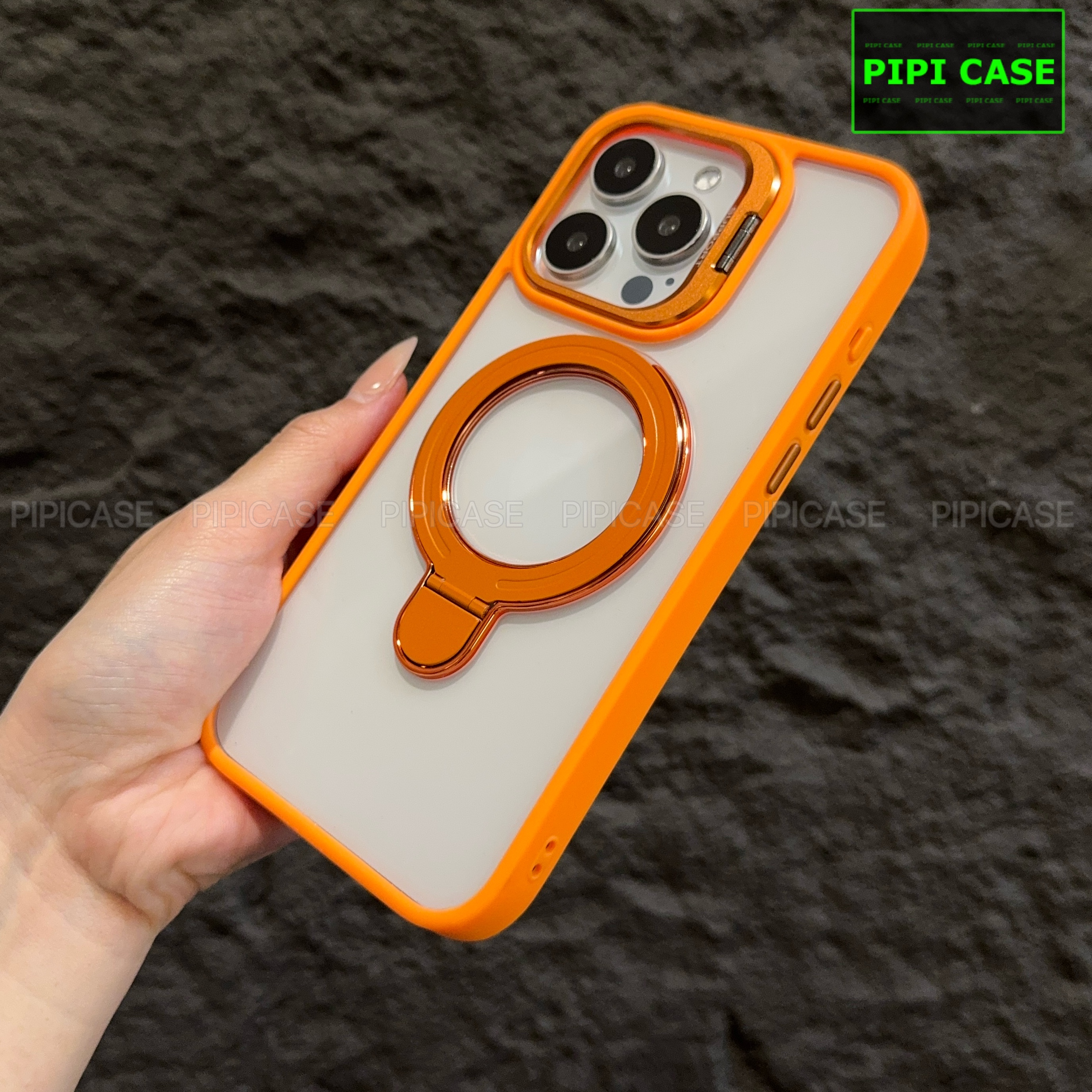 Ốp Lưng iPhone 12 Pro Max - Super Gone - Cam_thumbnail_3