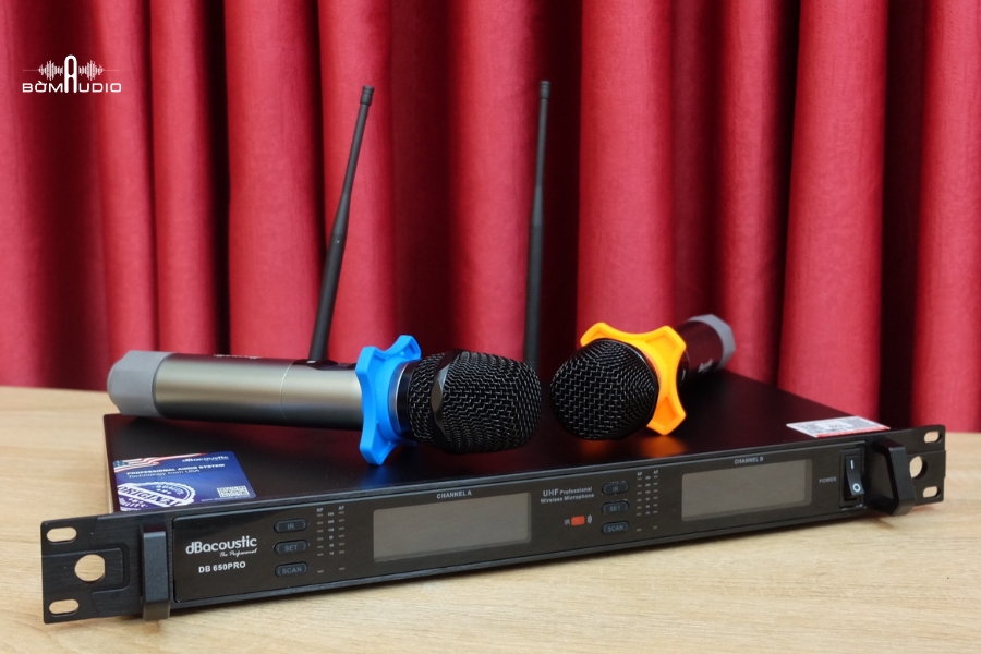 Hình ảnh thực tế Micro DBacoustic DB650 Pro