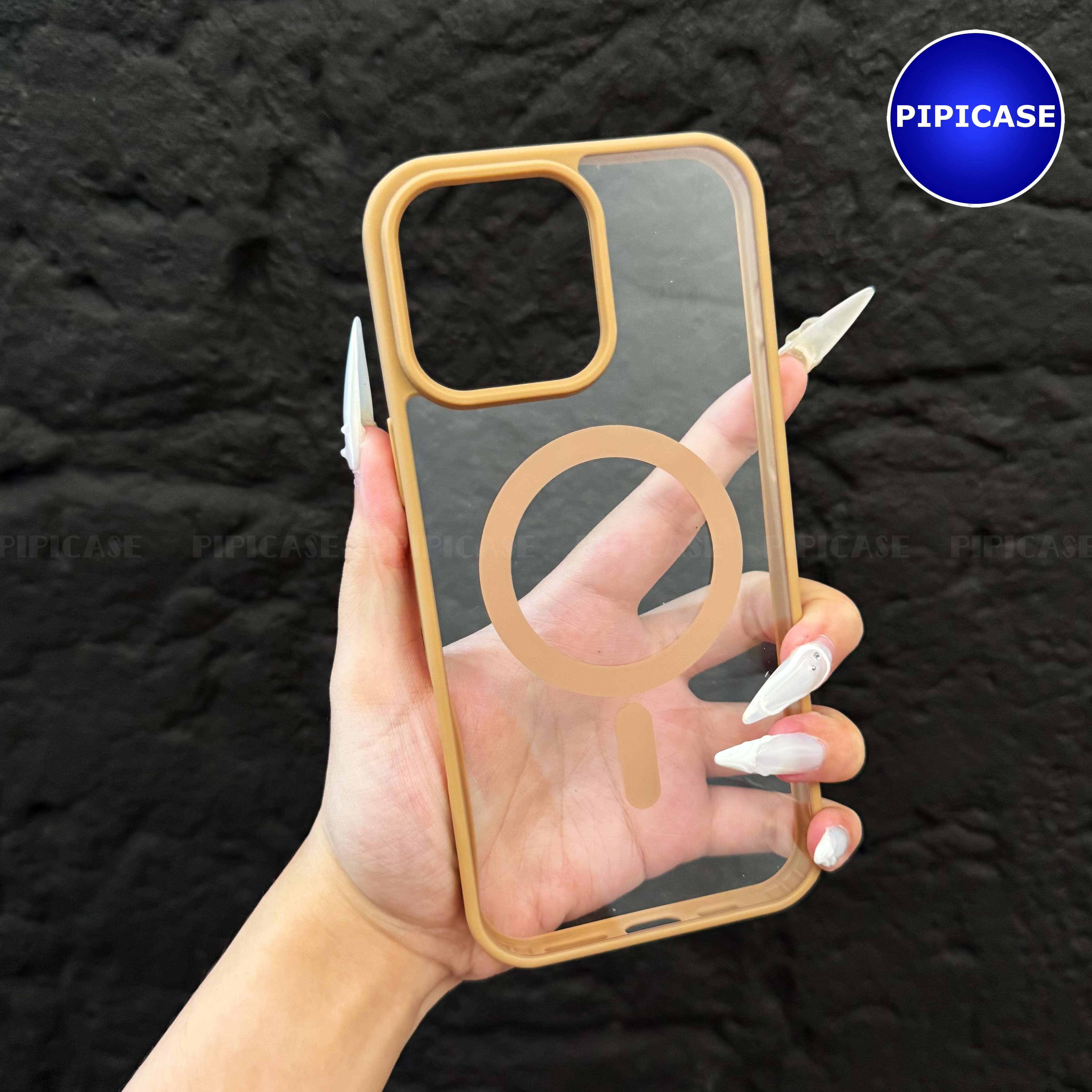 Ốp Lưng iPhone 16 Pro - Chic - Nâu Nhạt_thumbnail_12