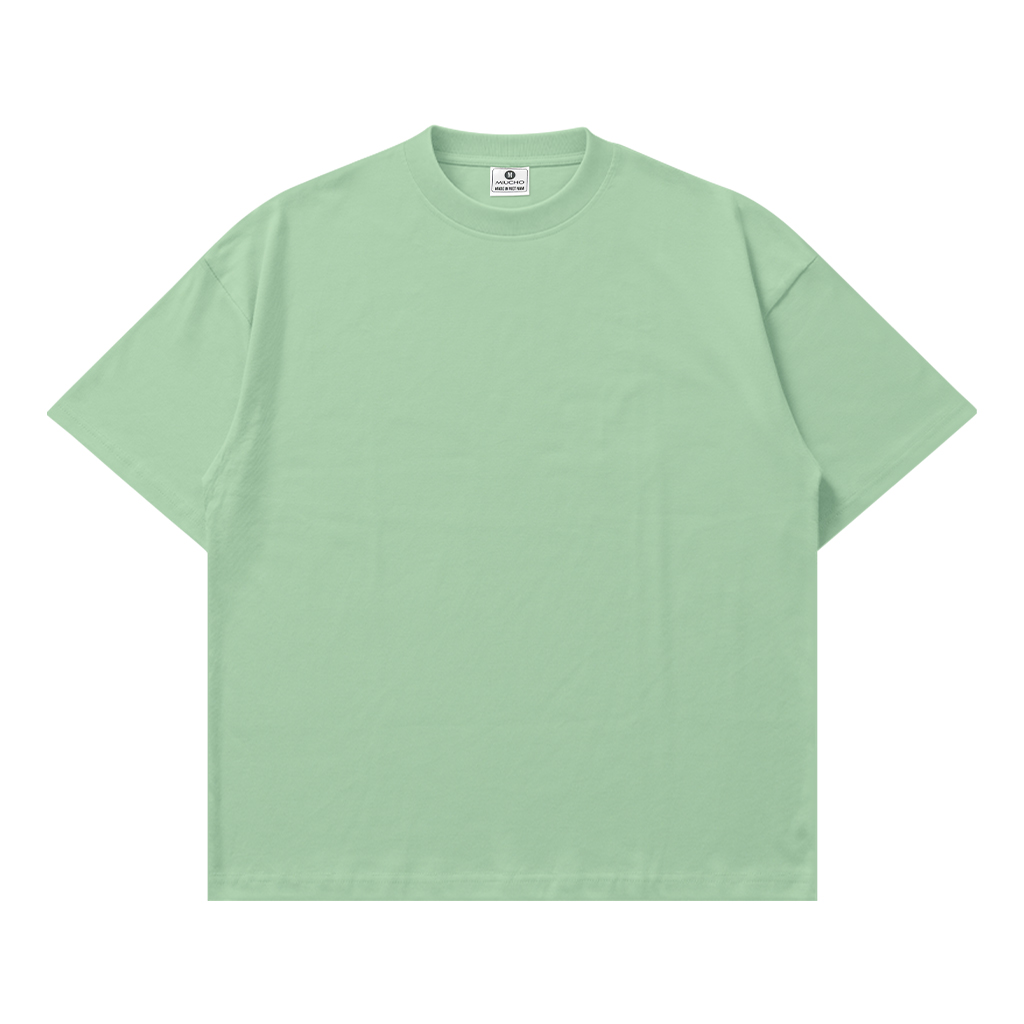 Áo thun trơn unisex form boxy AXT01 Miucho chất vải cotton co giãn 2 chiều_thumbnail_25