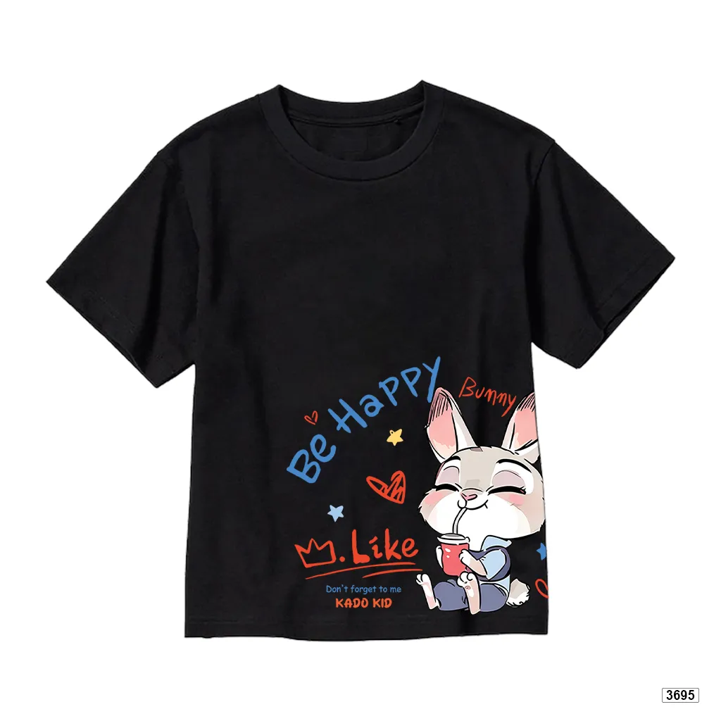 Áo thun bé gái form rộng chất thoáng mát hoạt hình Thỏ Kado 3695_thumbnail_8