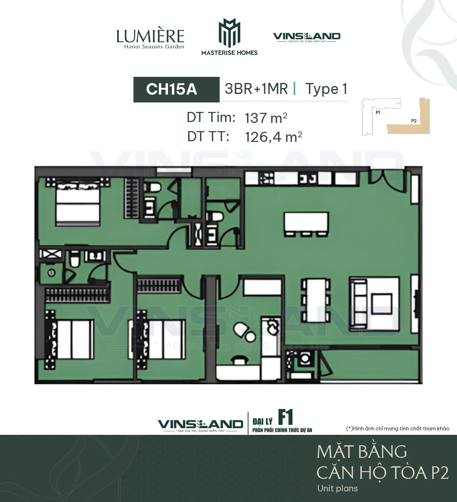 15A 3Br+1mr 126,4m2