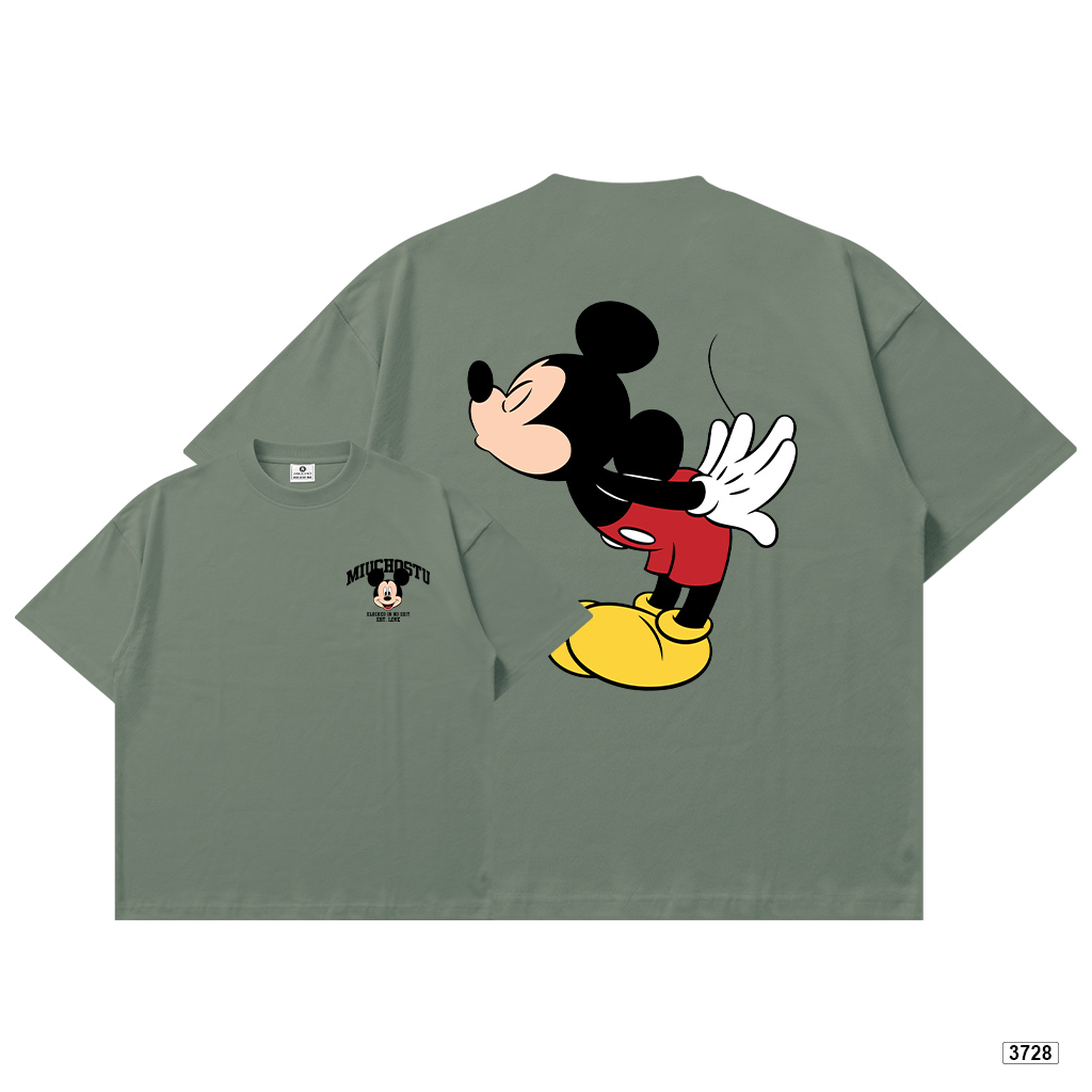 Áo thun boxy couple Chuột Miickey và Minniie Miucho 3727_thumbnail_24