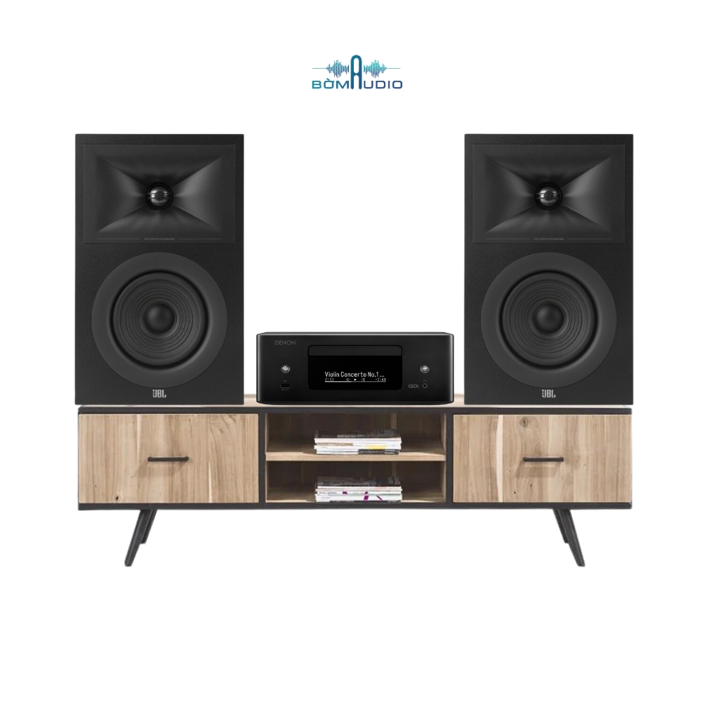 Combo Amply DENON RCD-N12 + Loa Bookshelf JBL STAGE 250B - B371_thumbnail_0