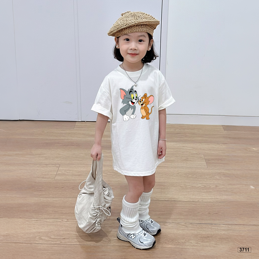 Áo thun trẻ em hoạt hình mèo chuột đáng yêu Kado 3711_thumbnail_2