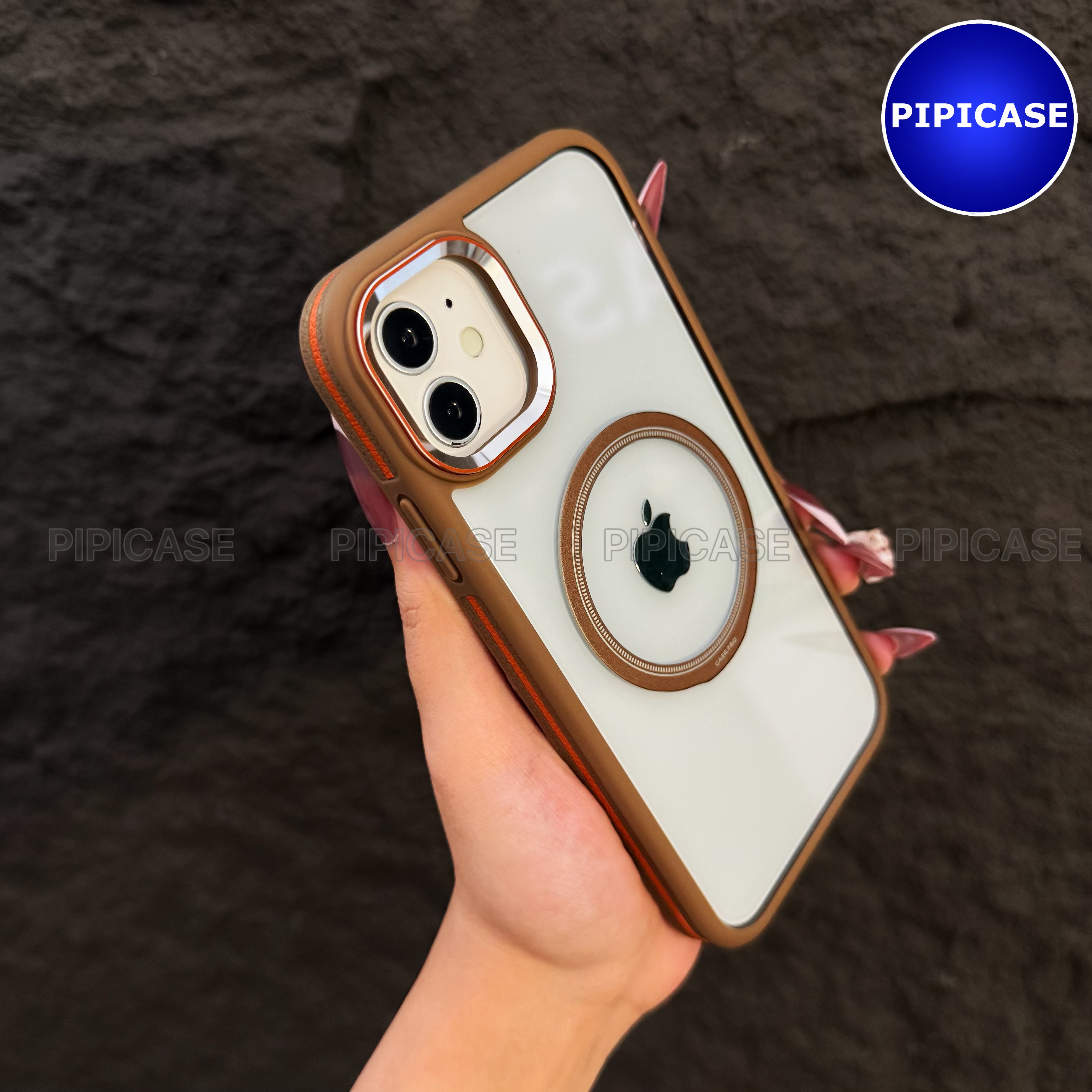 Ốp Lưng iPhone 12 - Wigu - Nâu_thumbnail_9