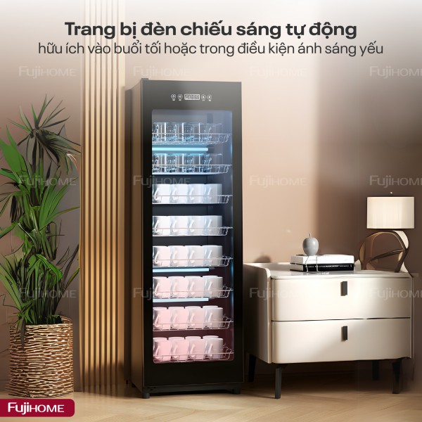 Tủ sấy chén bát tiệt trùng dung tích lớn DD180_thumbnail_2