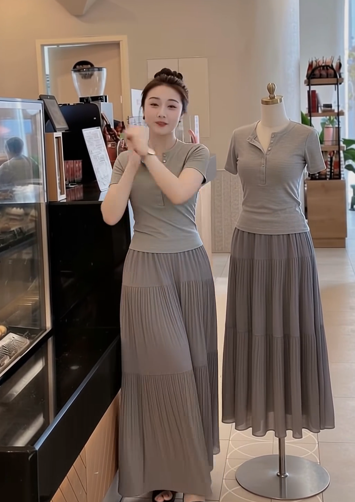 Váy dập ly 1226
