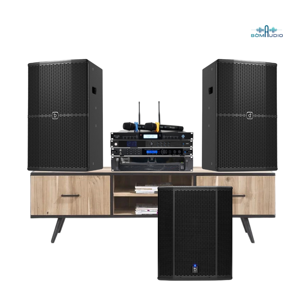 Combo Cục Đẩy DBACOUSTIC KP500 + Vang Số DBACOUSTIC D500P + Micro DBACOUSTIC K4000 + Loa DBACOUSTIC KS312 G2 + Loa Subwoofer DBACOUSTIC KS715SA + Quản Lý Nguồn DBACOUSTIC SP600S – DB7_thumbnail_1