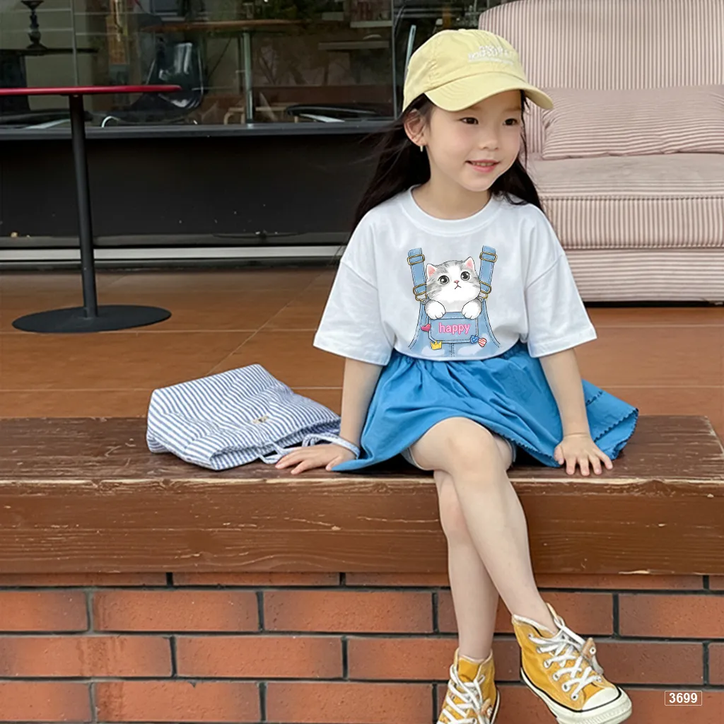 Áo thun bé gái form rộng kitty Kado 3699_thumbnail_3