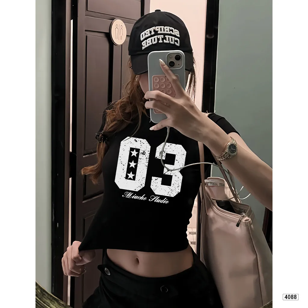 Áo babytee nữ form ôm tôn dáng Beezy 4088_thumbnail_5