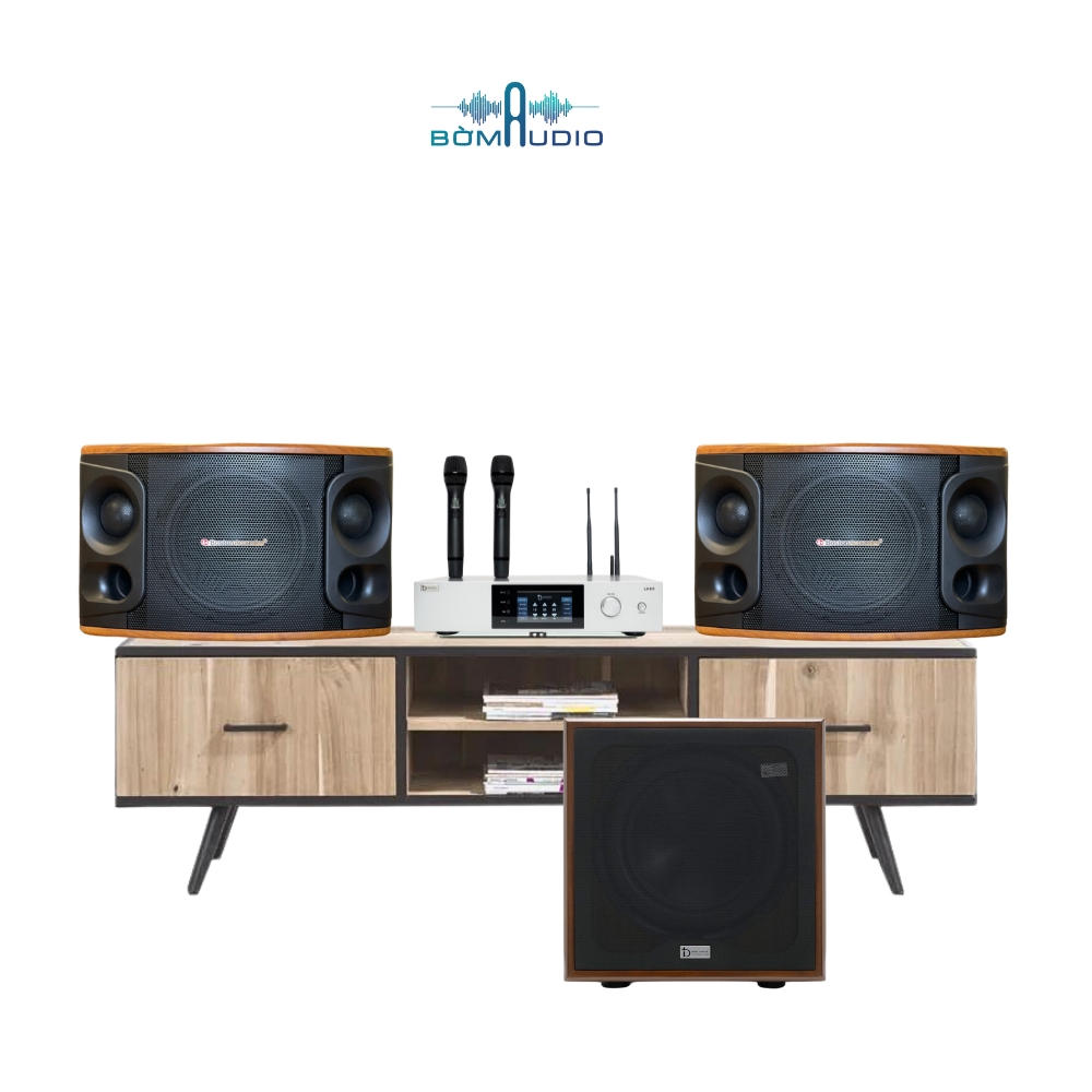 Combo Loa Karaoke BOSTON ACOUSTICS MD510 + Amply DBACOUTIC LX-H5 + Loa Subwoofer DBACOUSTIC KS312SA - B318_thumbnail_0