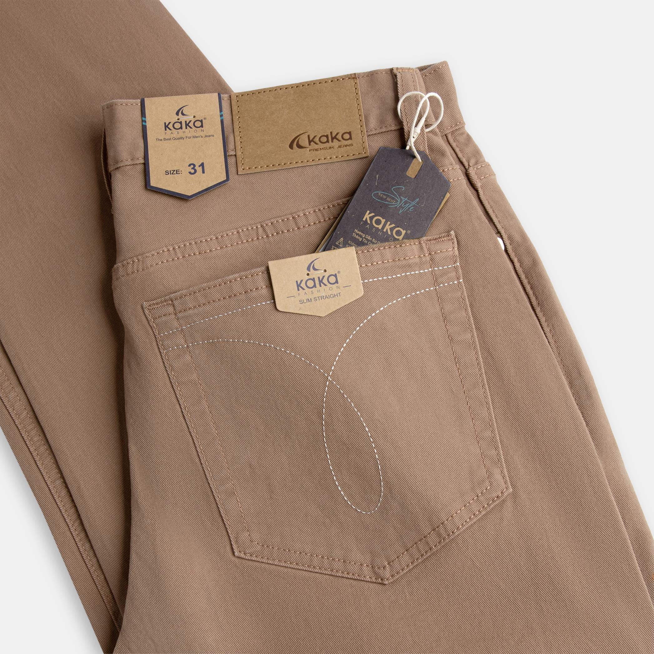 Quần KaKi Nam Cao Cấp K01 - Form Slim Straight - KaKa Fashion_thumbnail_1