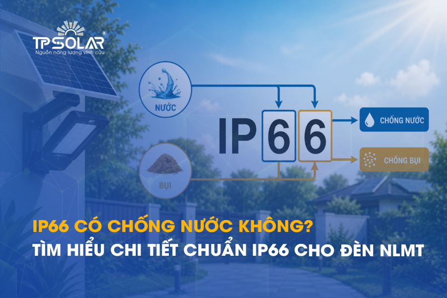 IP66 có chống nước không? Tìm hiểu chi tiết chuẩn IP66 cho đèn NLMT