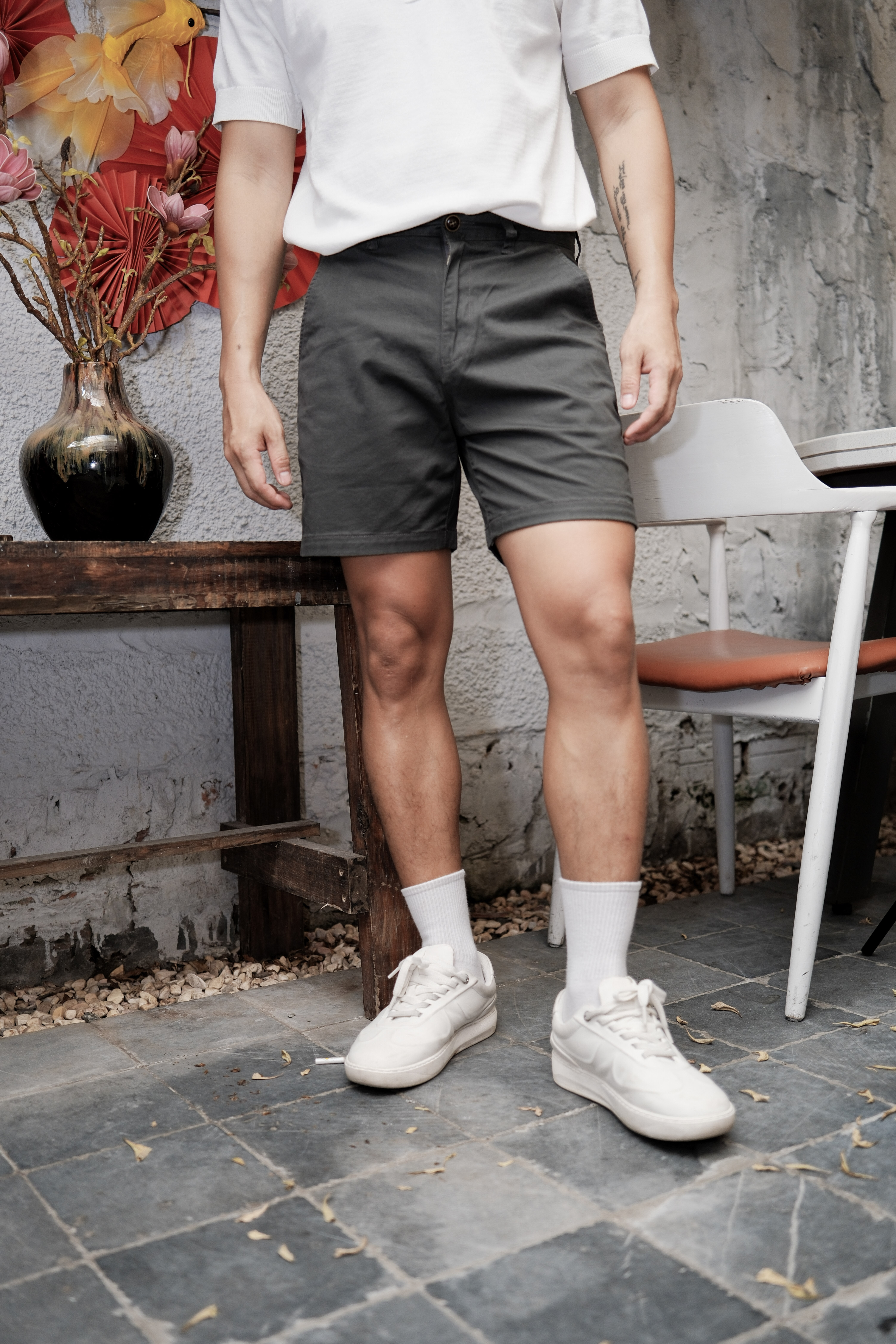 QA2 - Quần short nam ống đứng phong cách Hàn Quốc chất cotton thoáng mát mùa hè_thumbnail_35