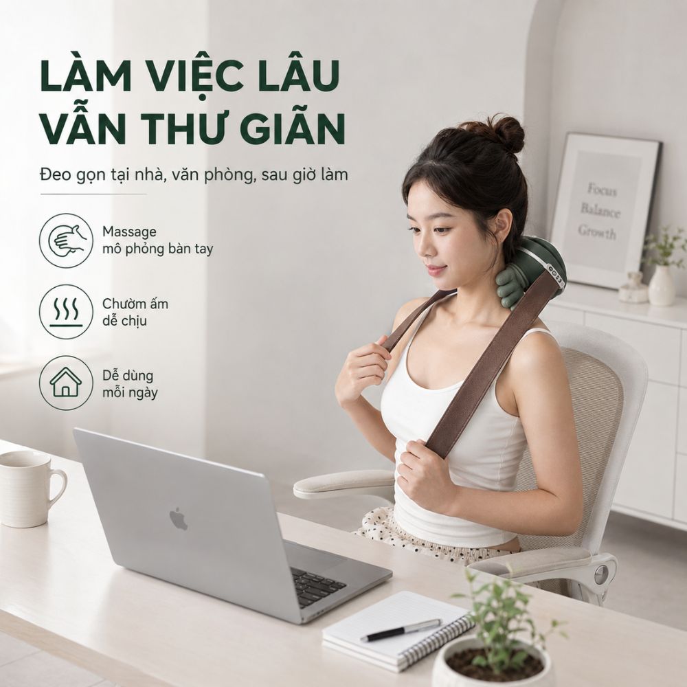 Máy Massage Cổ Vai Gáy Kachi MK449 - Giải Pháp Thư Giãn Hoàn Hảo_thumbnail_6