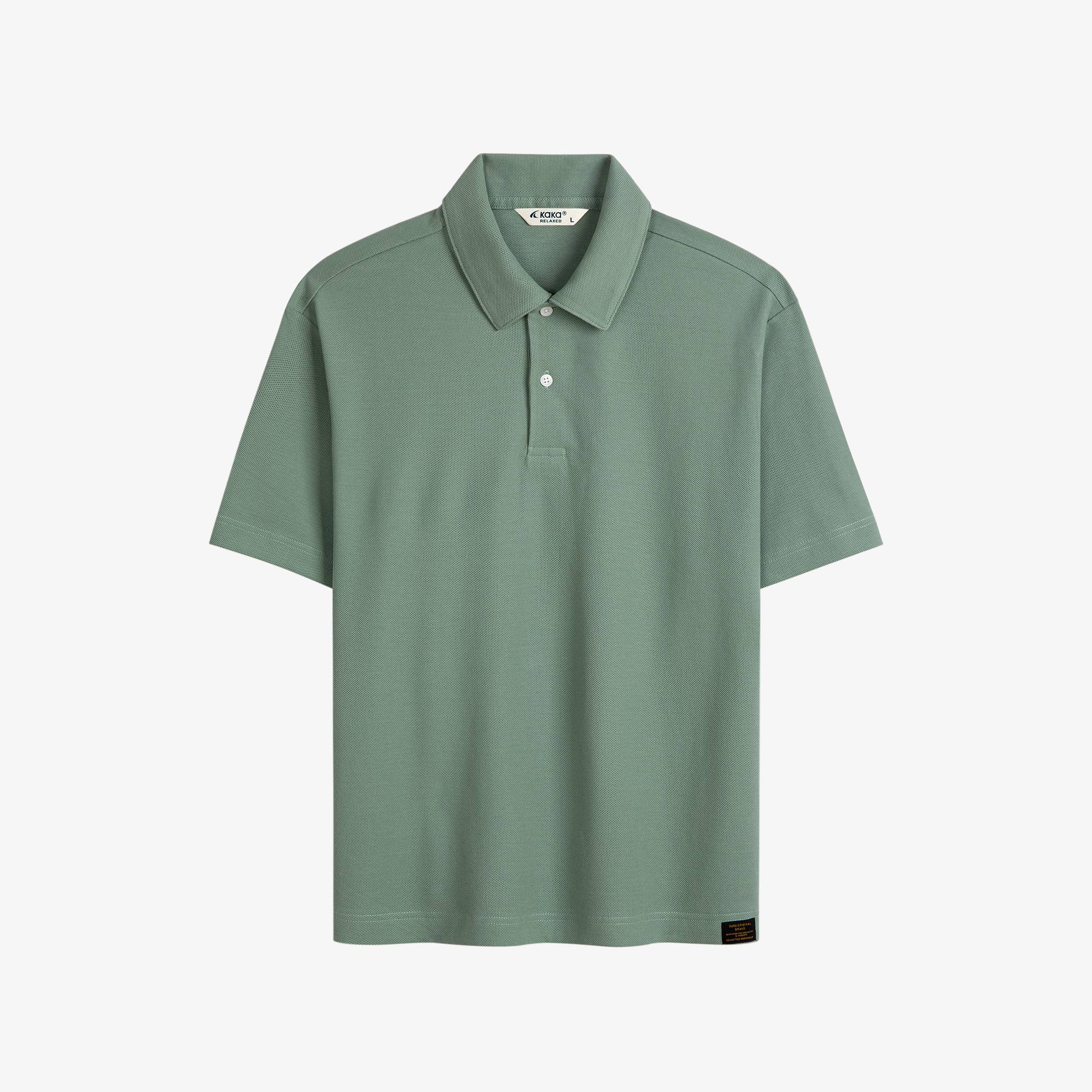 T50 Áo Thun Polo Nam Trơn T50 - Vải Cotton - Form Relaxed