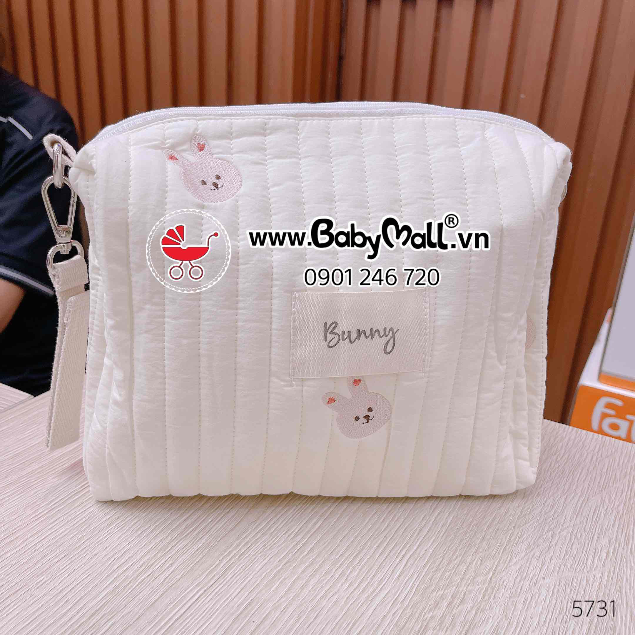 [SALE KO ĐỔI TRẢ] Túi treo xe đẩy cầm tay mini thêu họa tiết_thumbnail_3