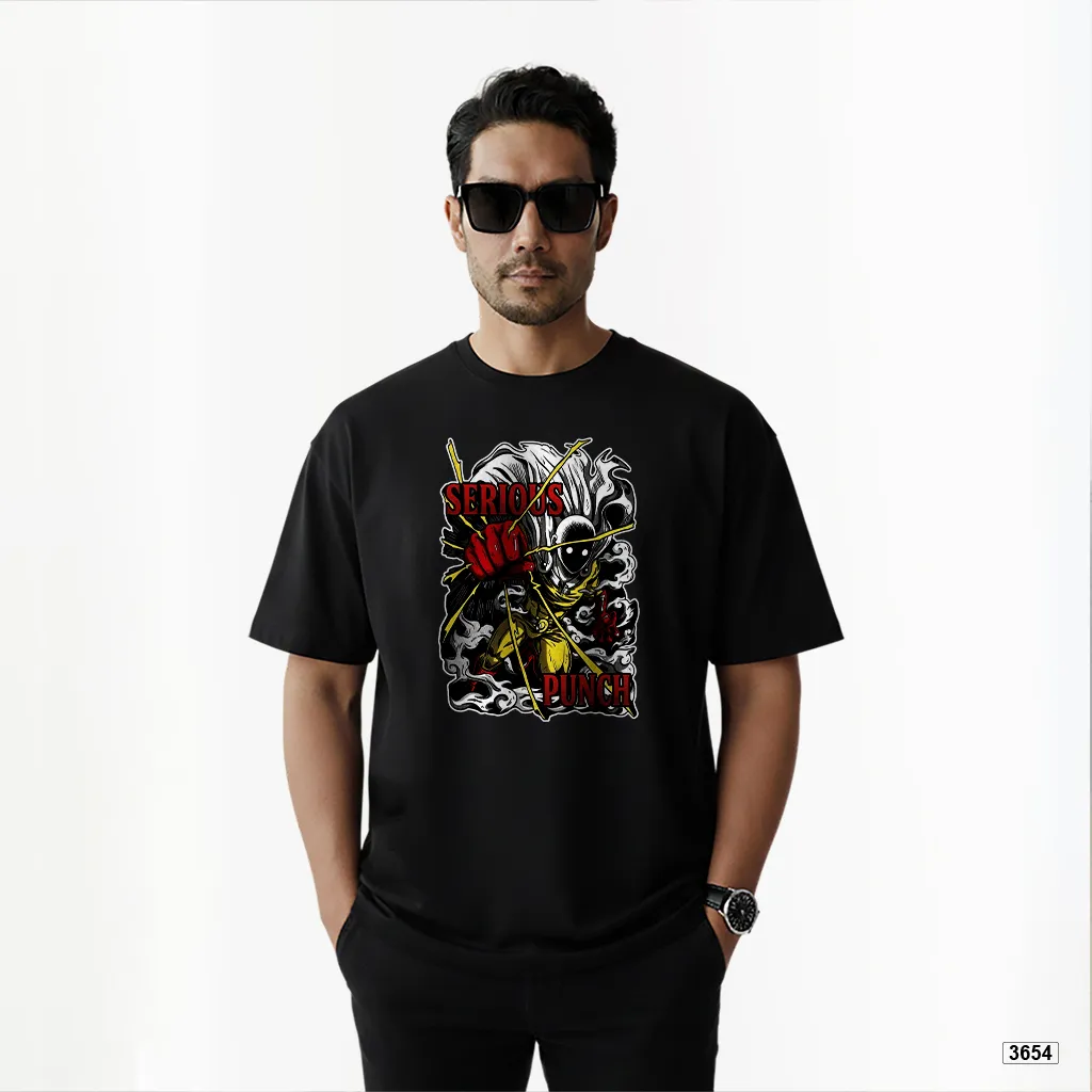 Áo thun nam form rộng chất thoáng mát One Punch TeePrint 3654_thumbnail_3