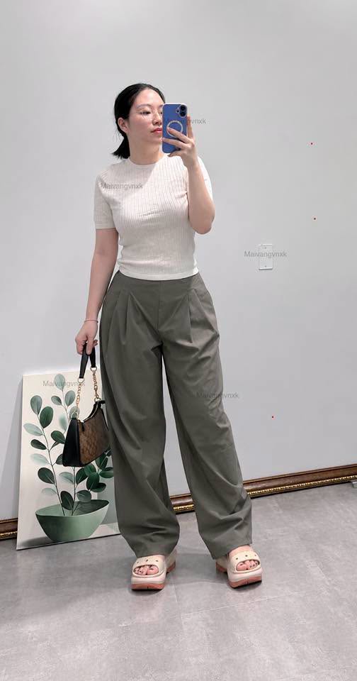 Quần suông nữ siêu mát