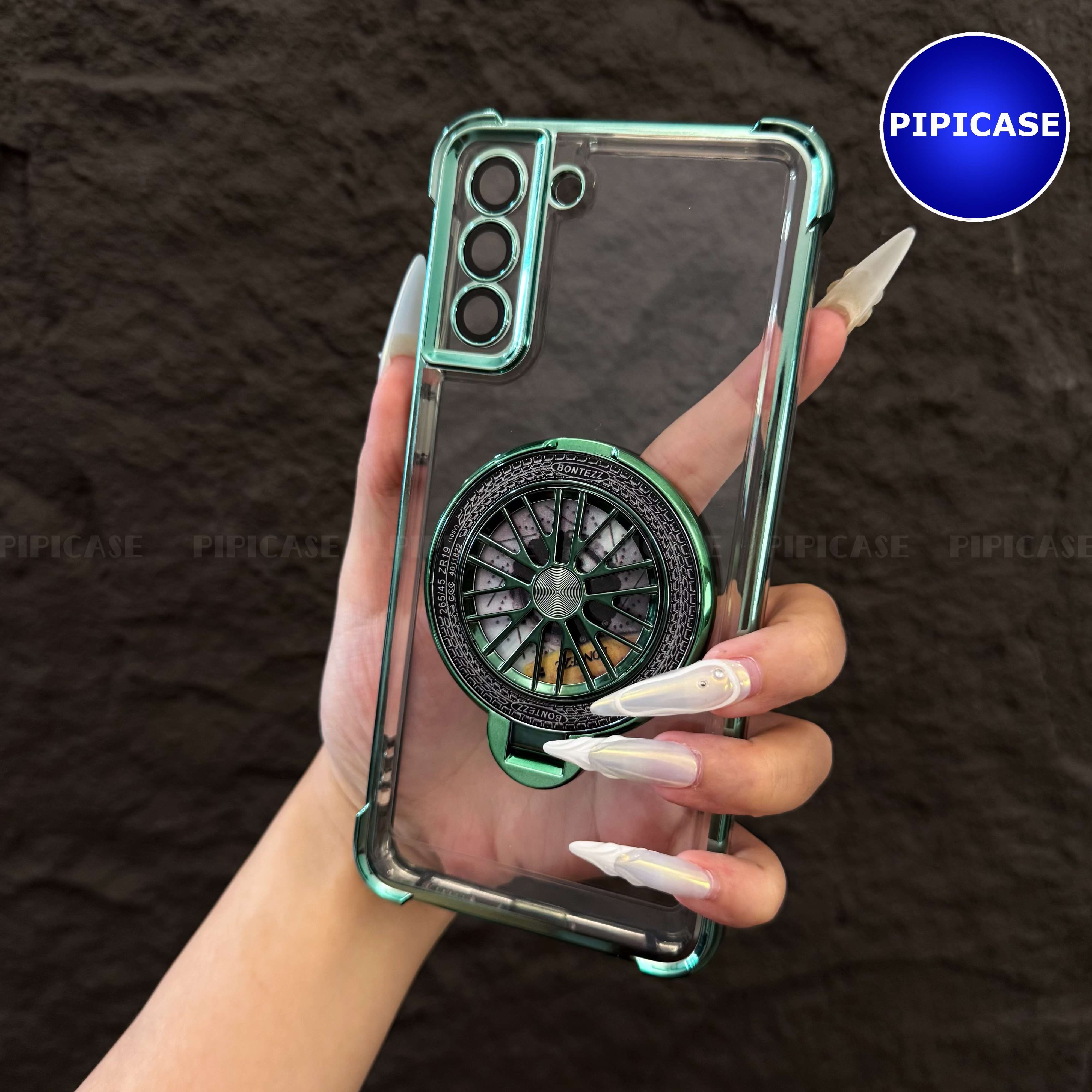 Ốp Lưng Samsung S21 Plus 5G - AB - Xanh Lá