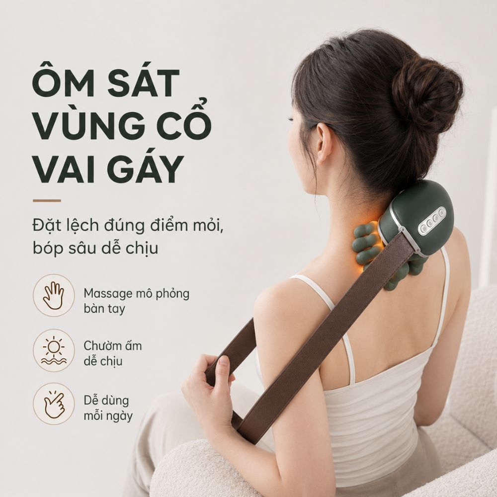 Máy Massage Cổ Vai Gáy Kachi MK449 - Giải Pháp Thư Giãn Hoàn Hảo_thumbnail_8
