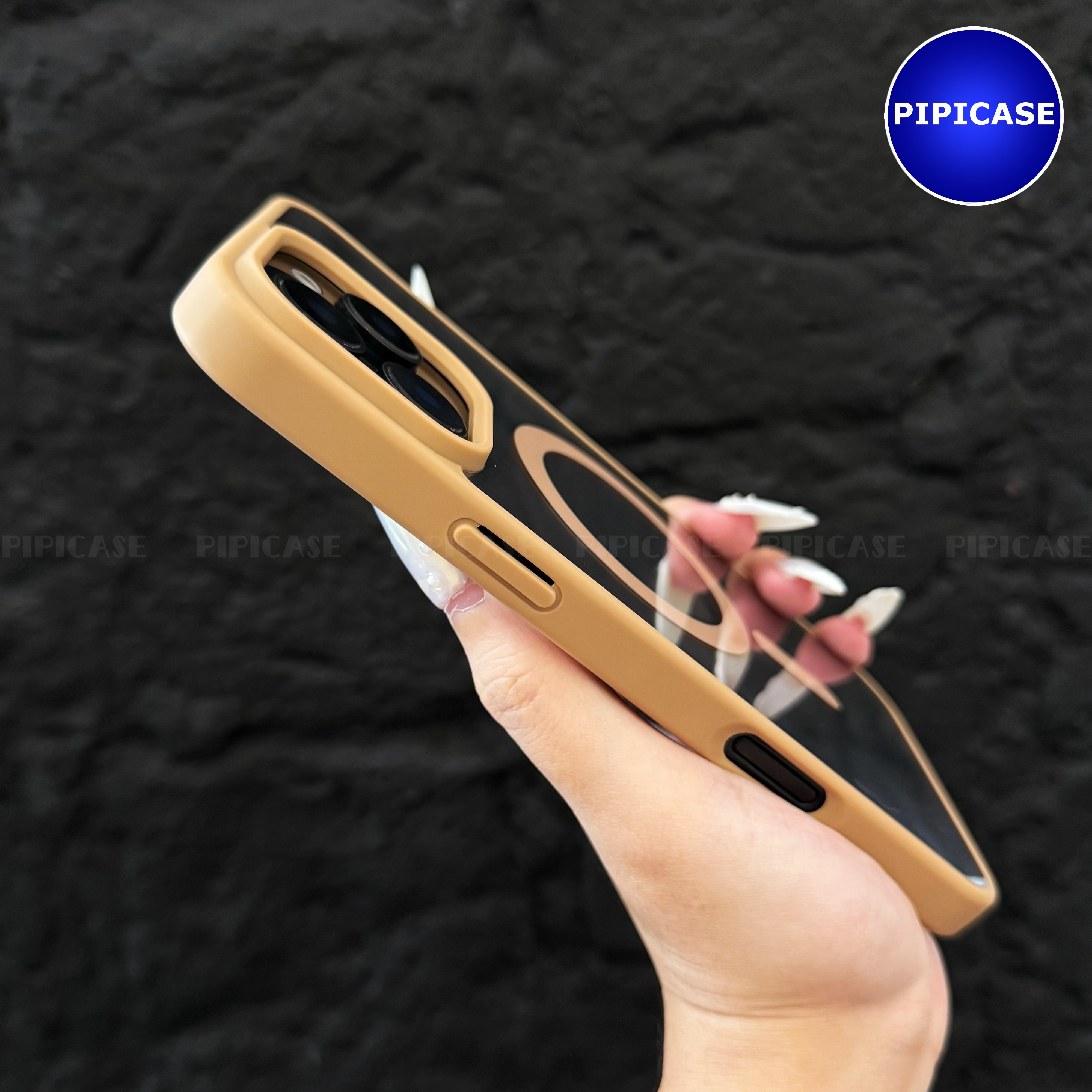 Ốp Lưng iPhone 16 Pro - Chic - Nâu Nhạt_thumbnail_8