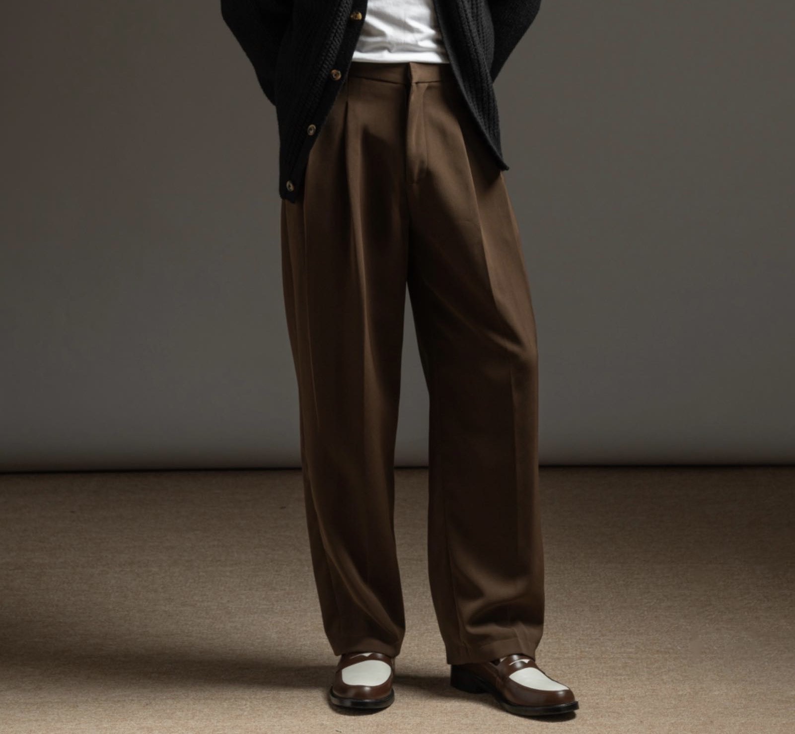 Quần Dài Simple Trouser Vải Thái Form Semi-Wide