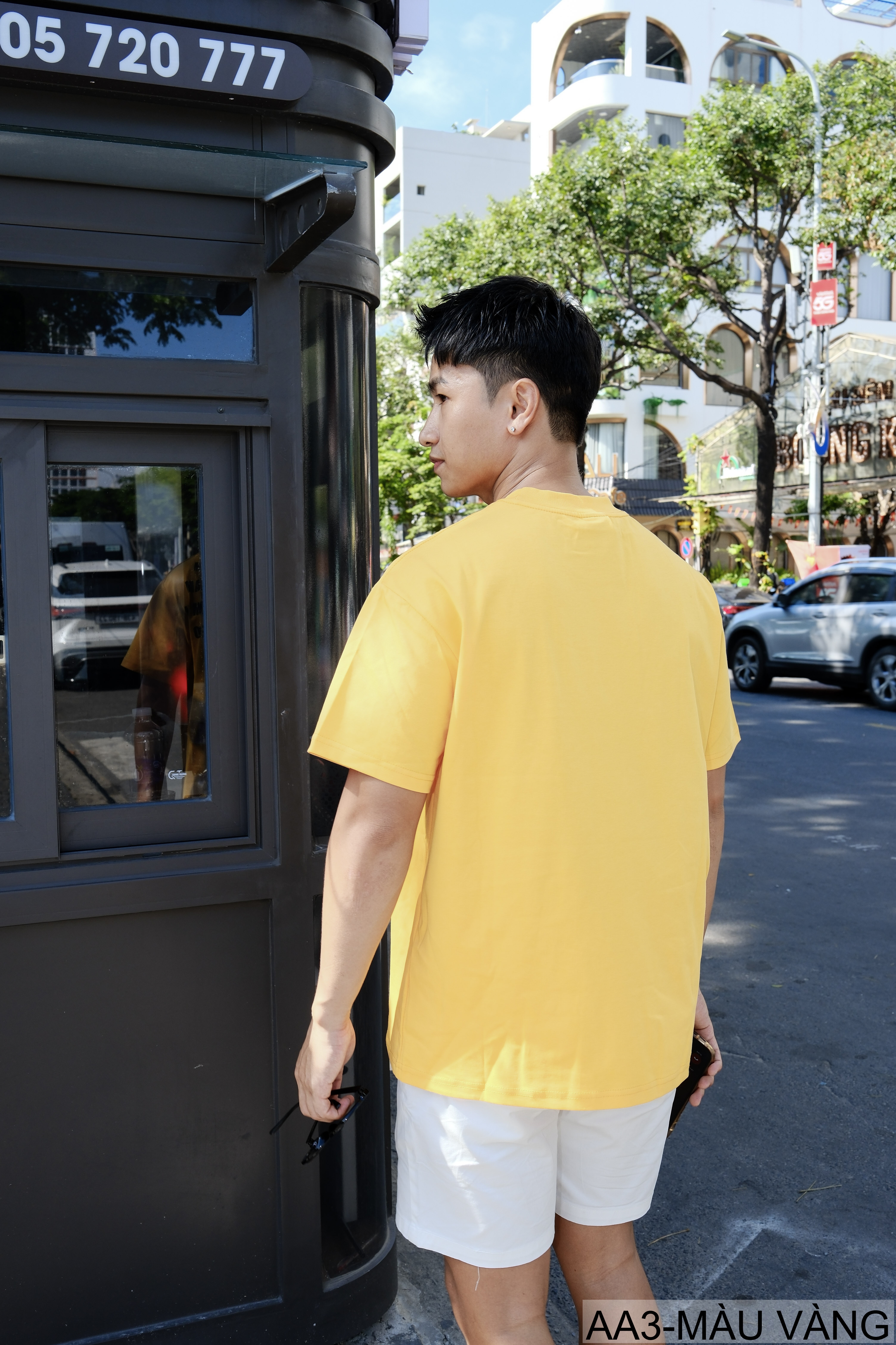 AA3 - Áo thun unisex cổ tròn tay ngắn in chữ retro phong cách streetwear_thumbnail_16